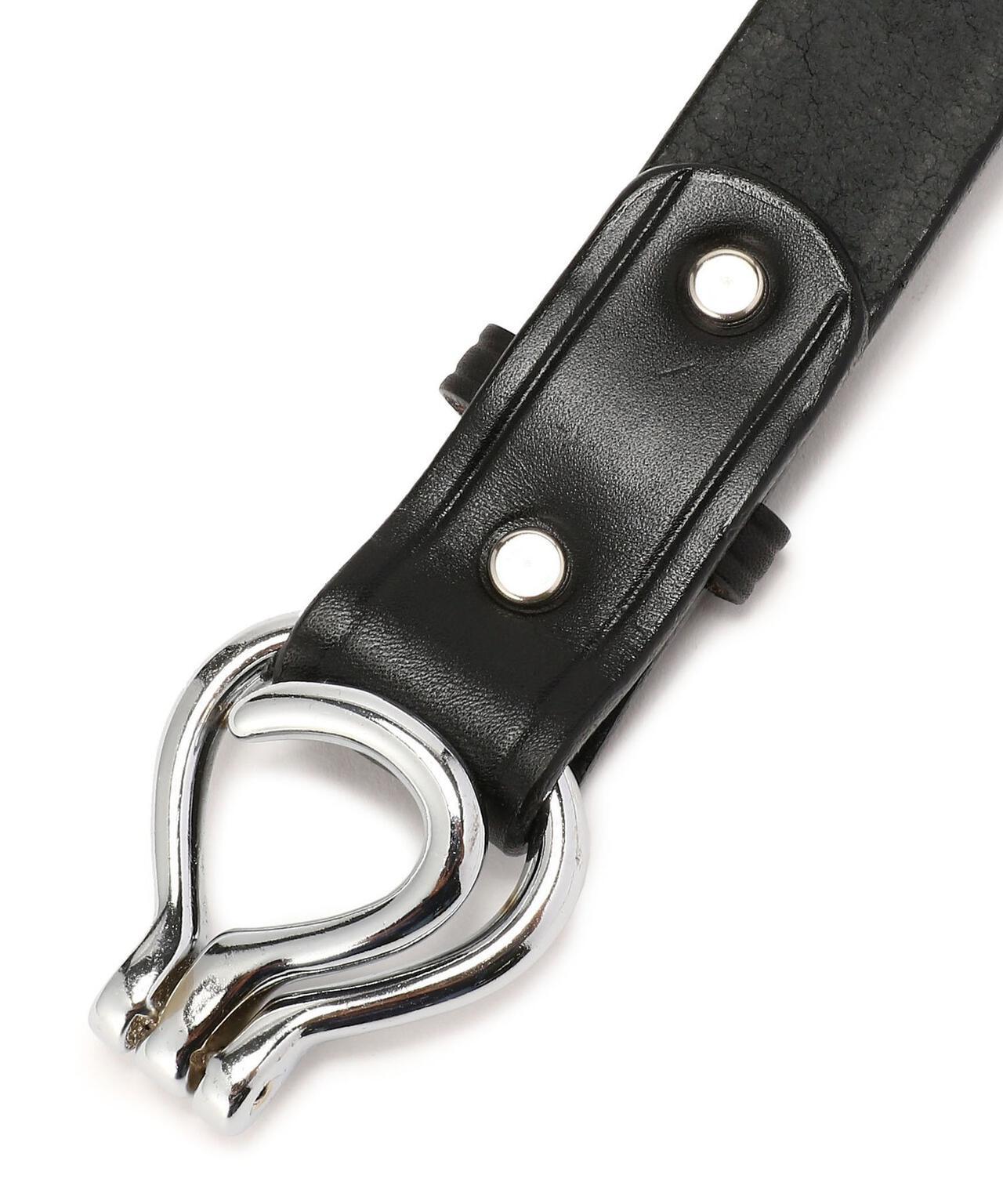 TORY LEATHER/託瑞皮革 鎳制蹄鏟腰帶