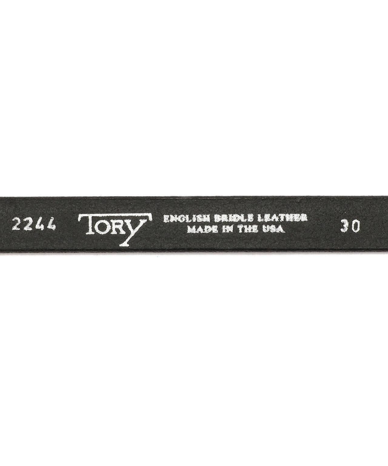 TORY 皮革 3/4英寸 3件套銀扣腰帶
