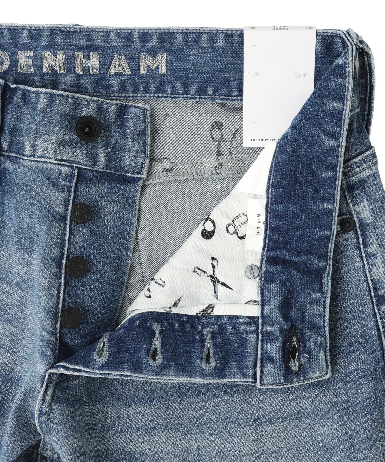 DENHAM/丹哈姆/剃刀修身牛仔褲