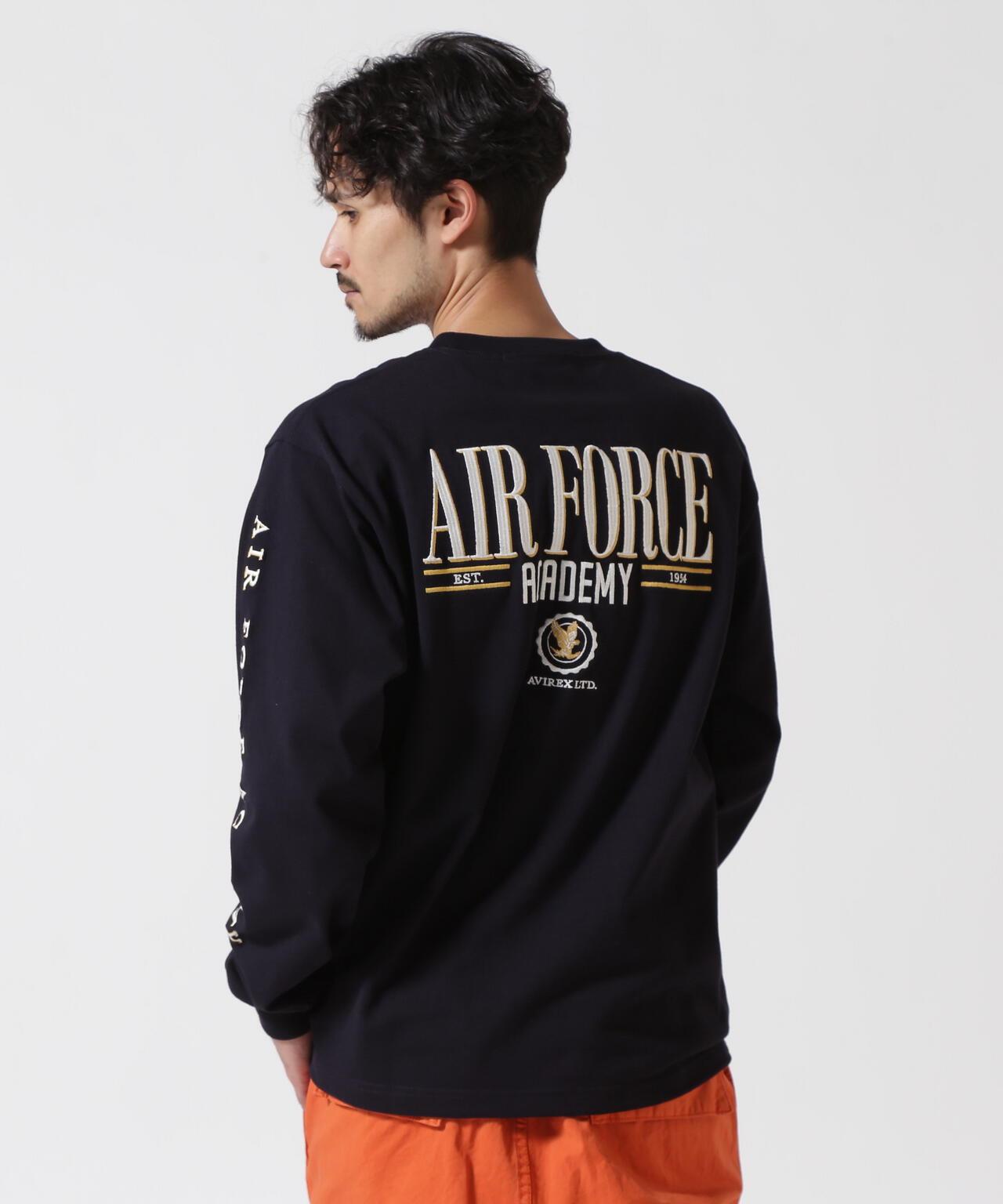 USAFA 刺繡 T 恤 / USAFA 刺繡 長袖T恤 / AVIREX / 阿維雷克斯