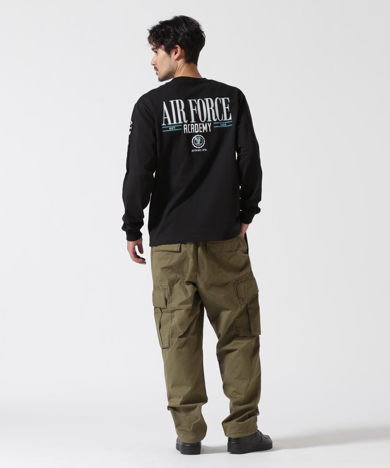 USAFA 刺繡 T 恤 / USAFA 刺繡 長袖T恤 / AVIREX / 阿維雷克斯