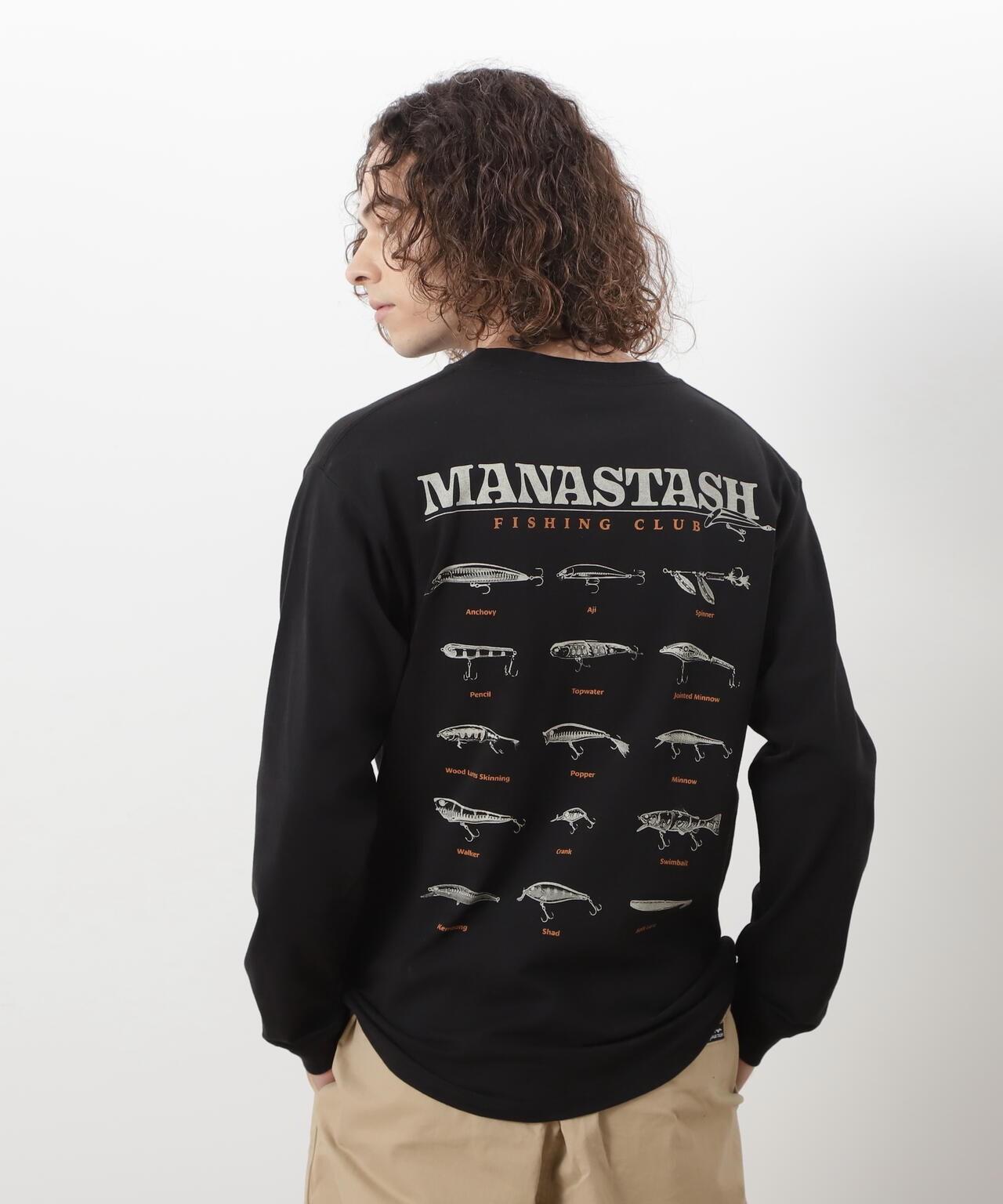 MANASTASH/曼納斯塔什/CiTee 長袖T恤 釣魚款