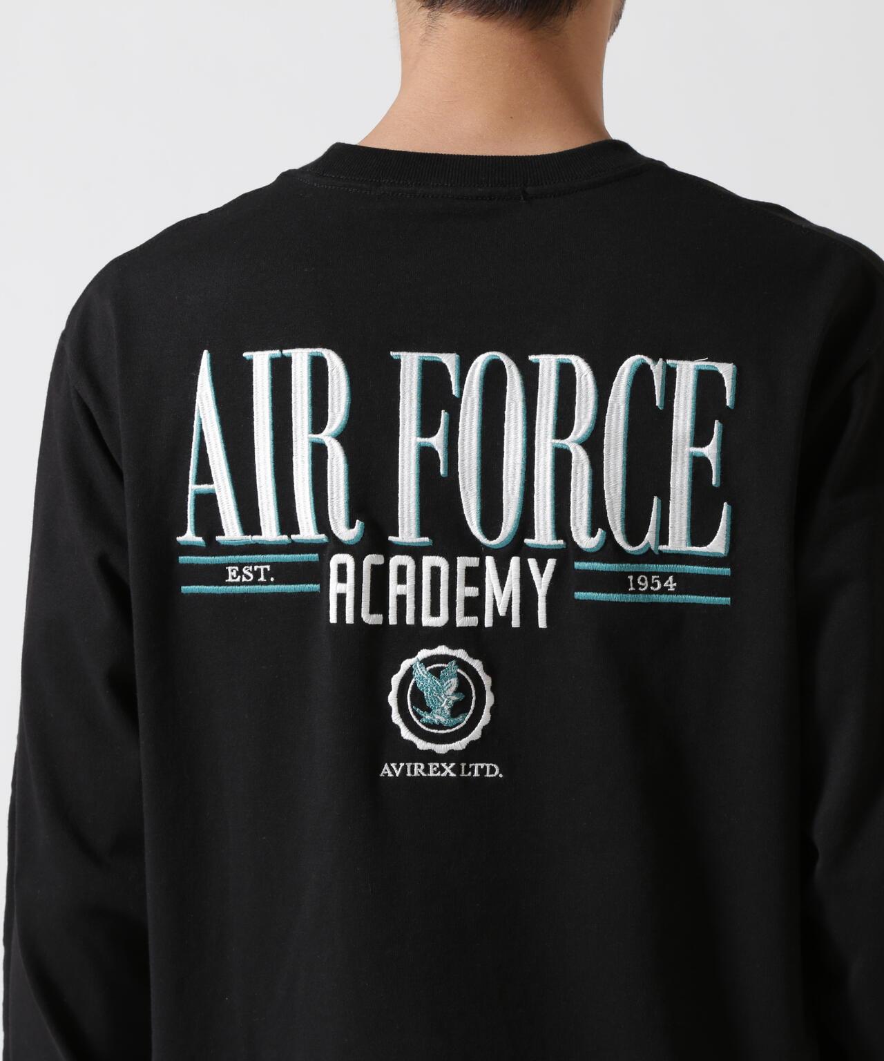 USAFA 刺繡 T 恤 / USAFA 刺繡 長袖T恤 / AVIREX / 阿維雷克斯