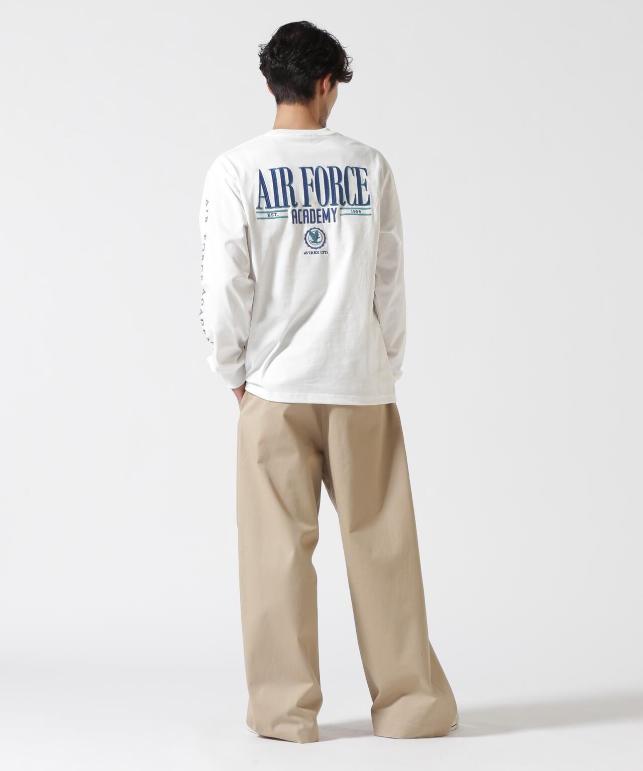 USAFA 刺繡 T 恤 / USAFA 刺繡 長袖T恤 / AVIREX / 阿維雷克斯