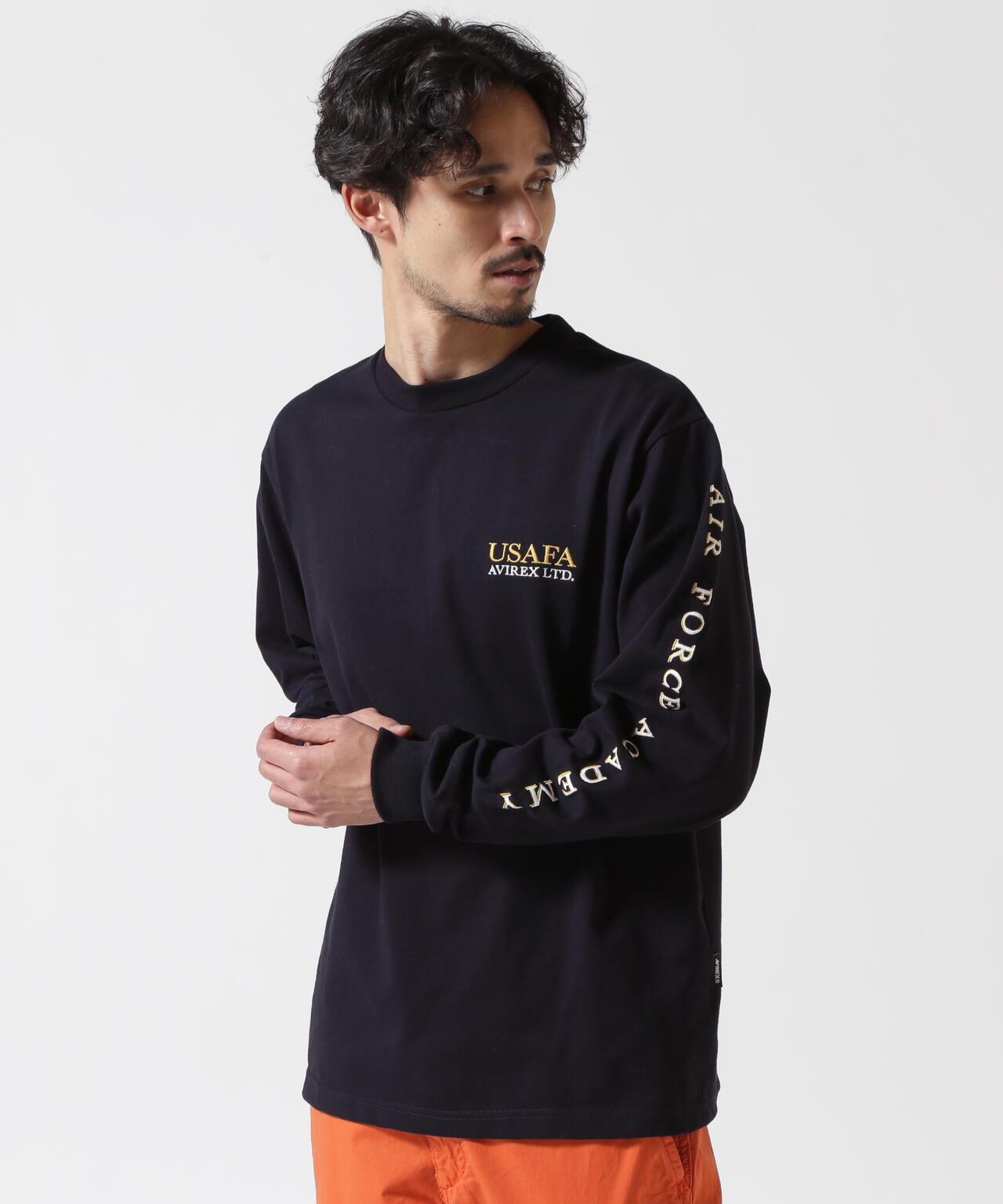 USAFA 刺繡 T 恤 / USAFA 刺繡 長袖T恤 / AVIREX / 阿維雷克斯