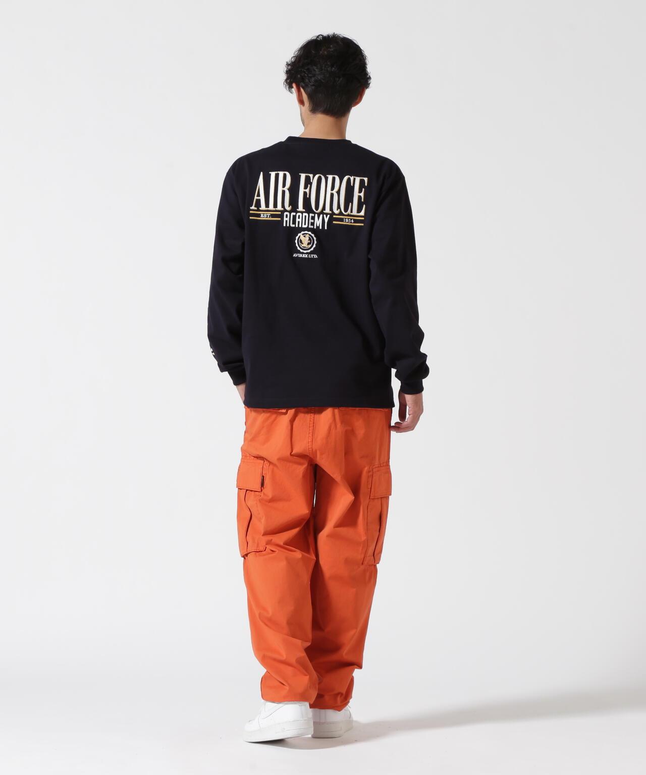 USAFA 刺繡 T 恤 / USAFA 刺繡 長袖T恤 / AVIREX / 阿維雷克斯