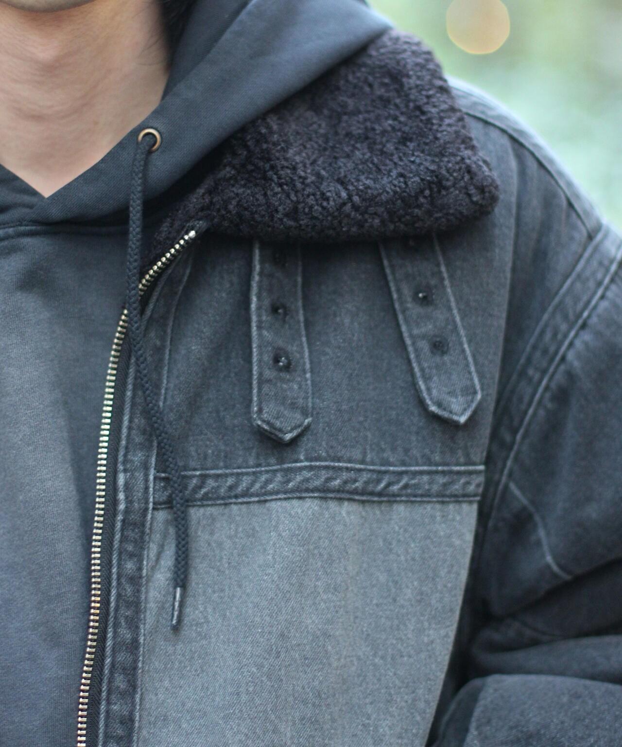 《 LIMITED Belle LINE》牛仔布B-3夾克/牛仔布B-3
