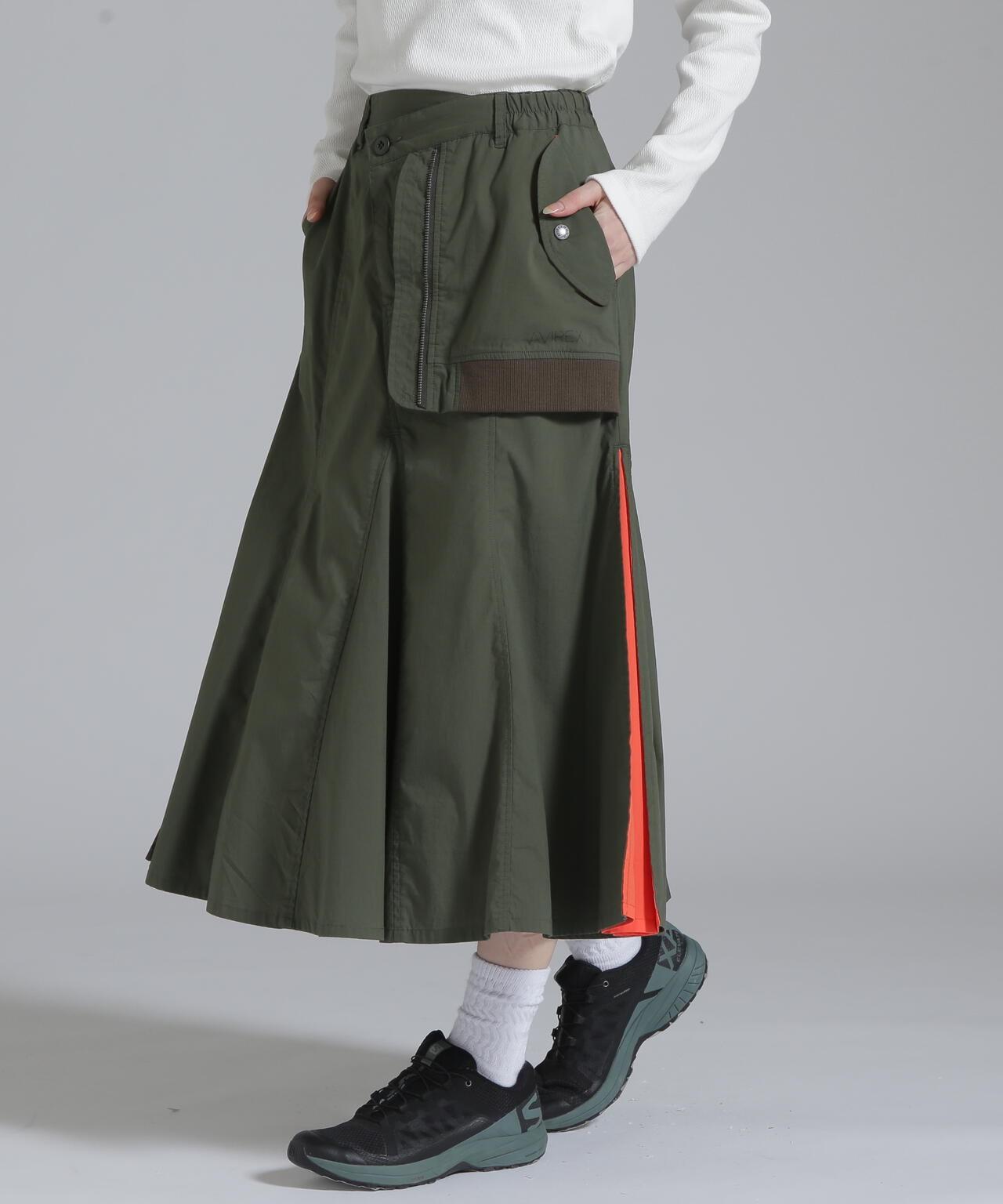 軍事風 MA-1 半身裙