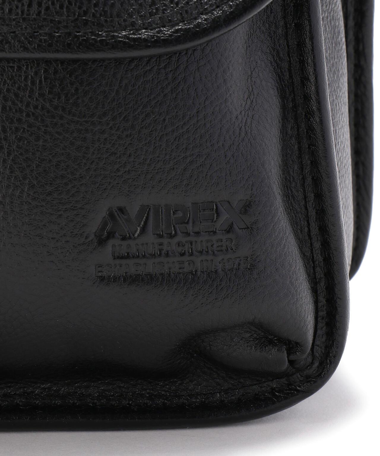 藍色肩揹包/AVIREX/阿維雷克斯