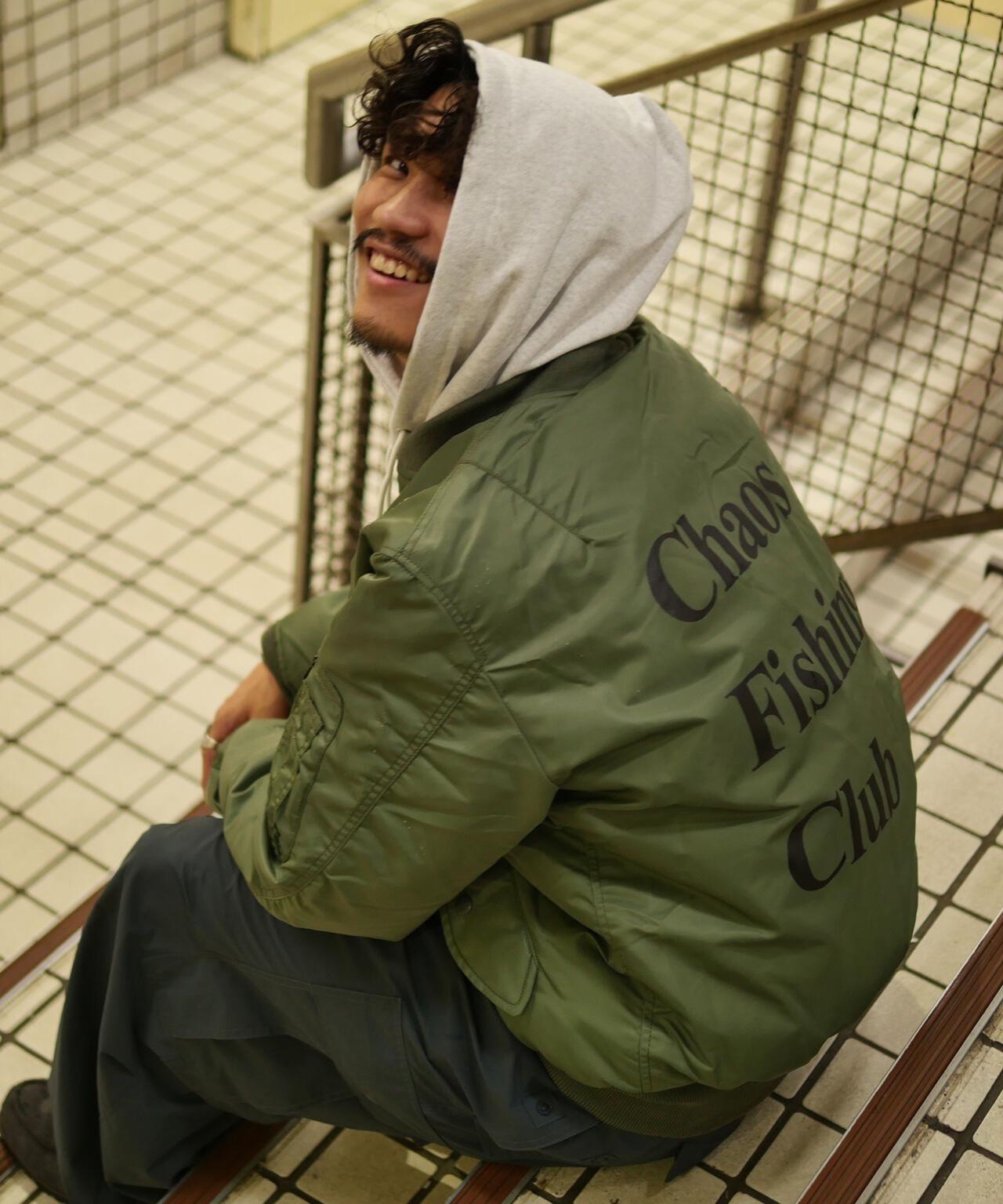 Chaos Fishing Club×AVIREX×BEAVER 聯名MA-1 商業款
