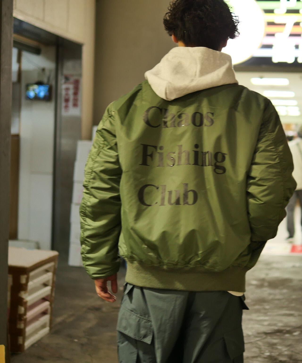 Chaos Fishing Club×AVIREX×BEAVER 聯名MA-1 商業款