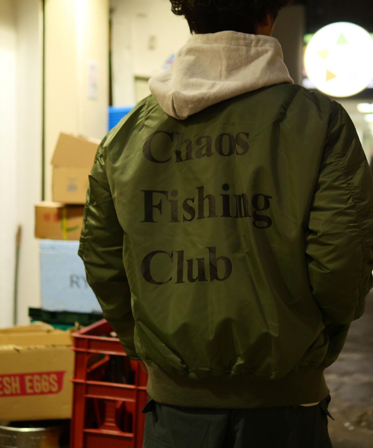 Chaos Fishing Club×AVIREX×BEAVER 聯名MA-1 商業款
