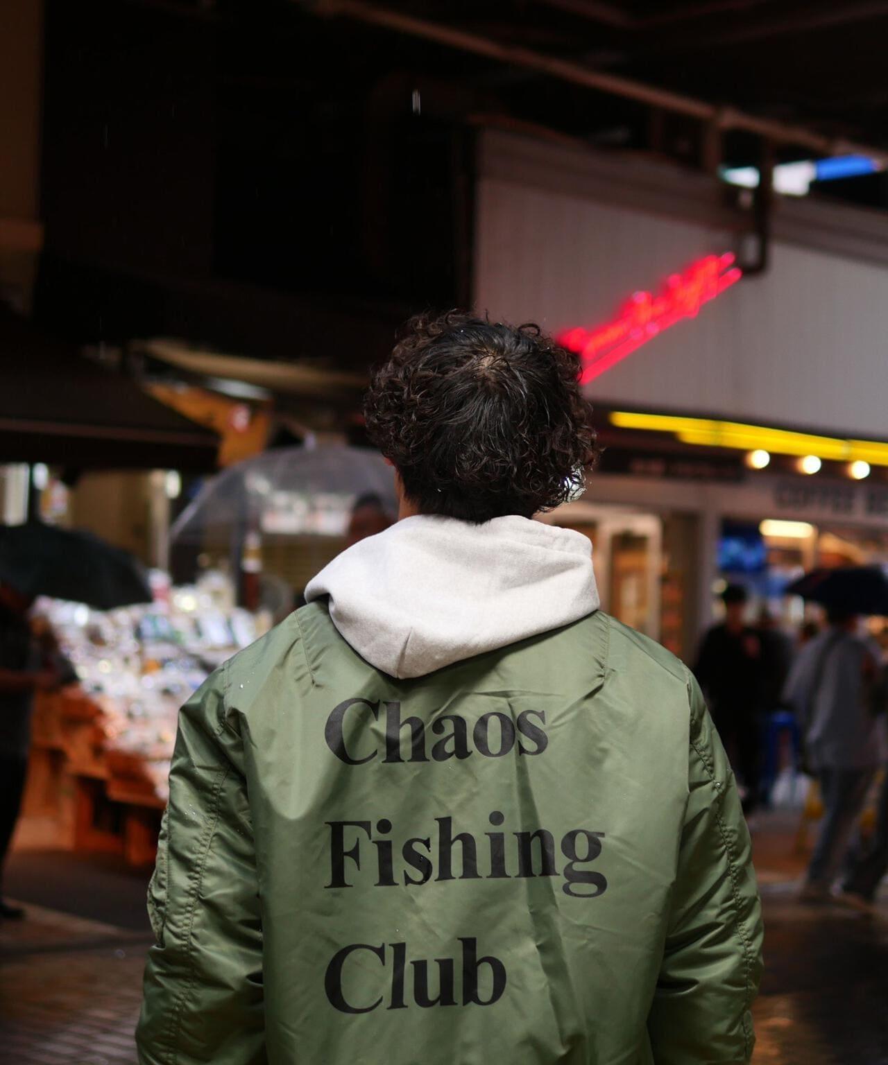 Chaos Fishing Club×AVIREX×BEAVER 聯名MA-1 商業款