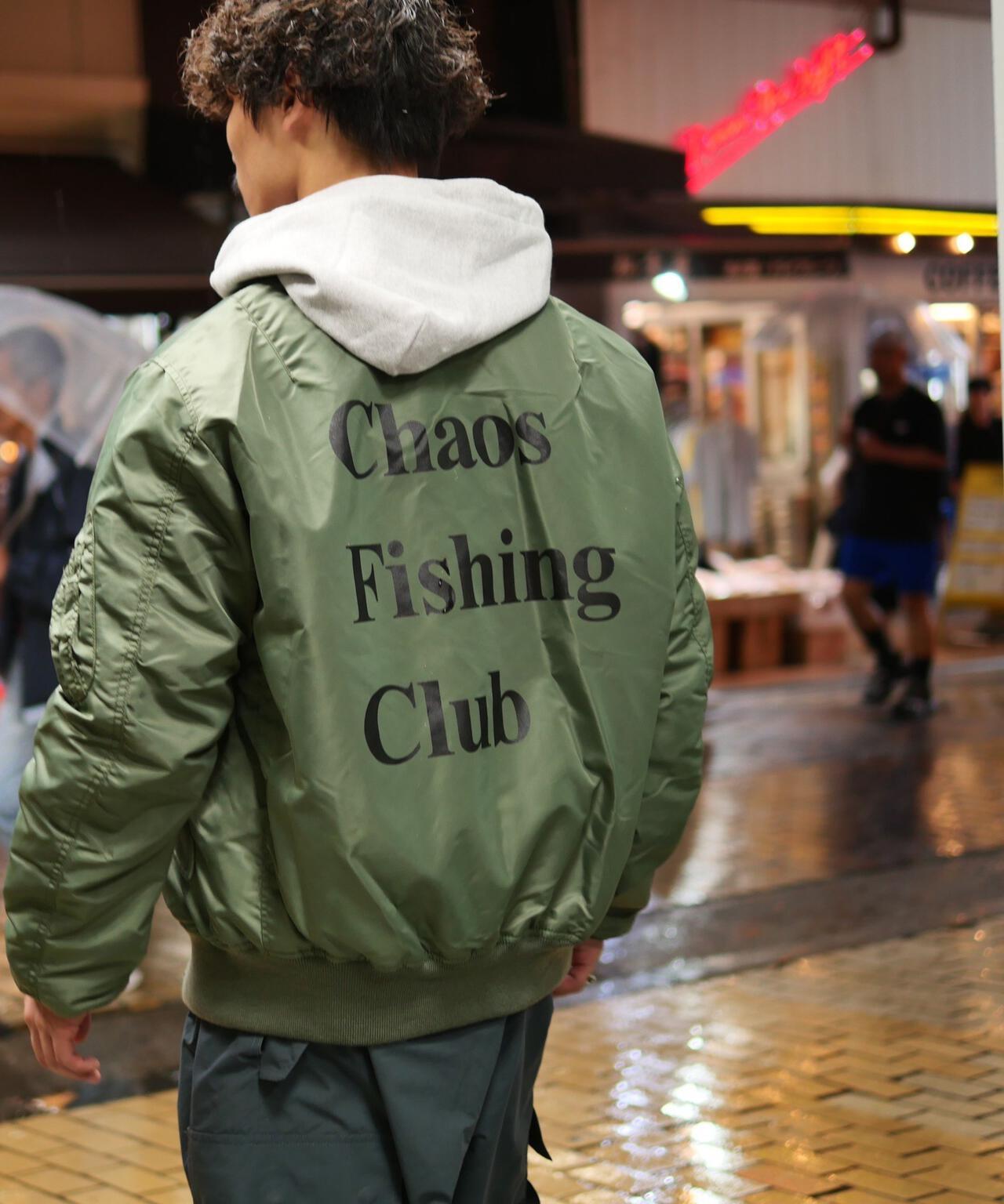 Chaos Fishing Club×AVIREX×BEAVER 聯名MA-1 商業款