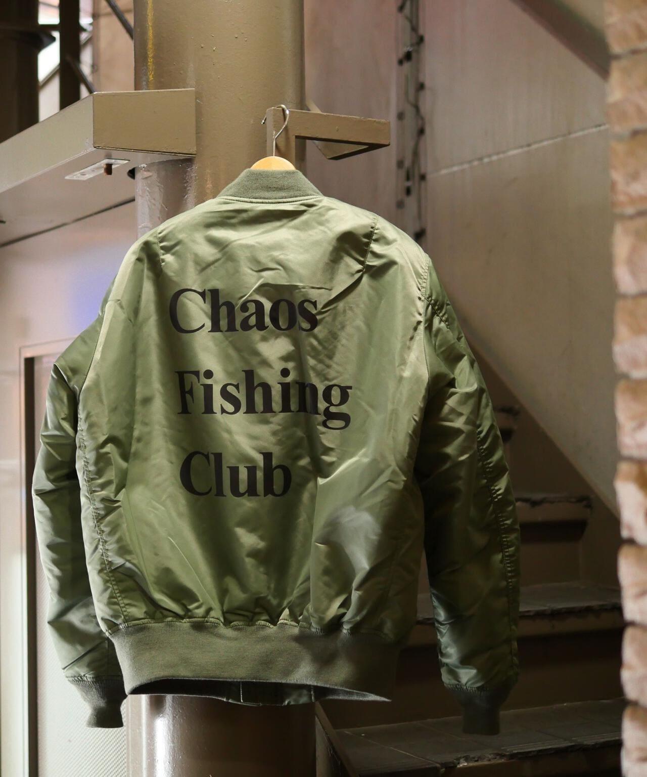 Chaos Fishing Club×AVIREX×BEAVER 聯名MA-1 商業款