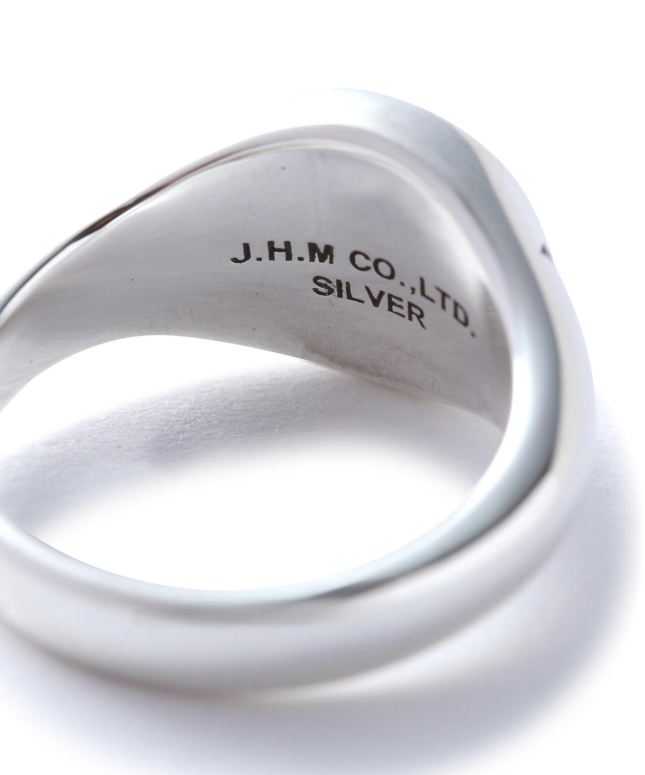 《AVIREXby J.H.M CO.,LTD. 》"VARSITY" SIGNATURE RING / "校園風" 簽名戒指 / "バーシティ"