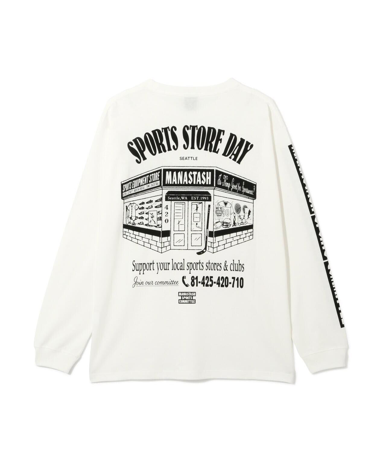 MANASTASH/曼納斯塔什/CiTee 長袖T恤/城市長T
