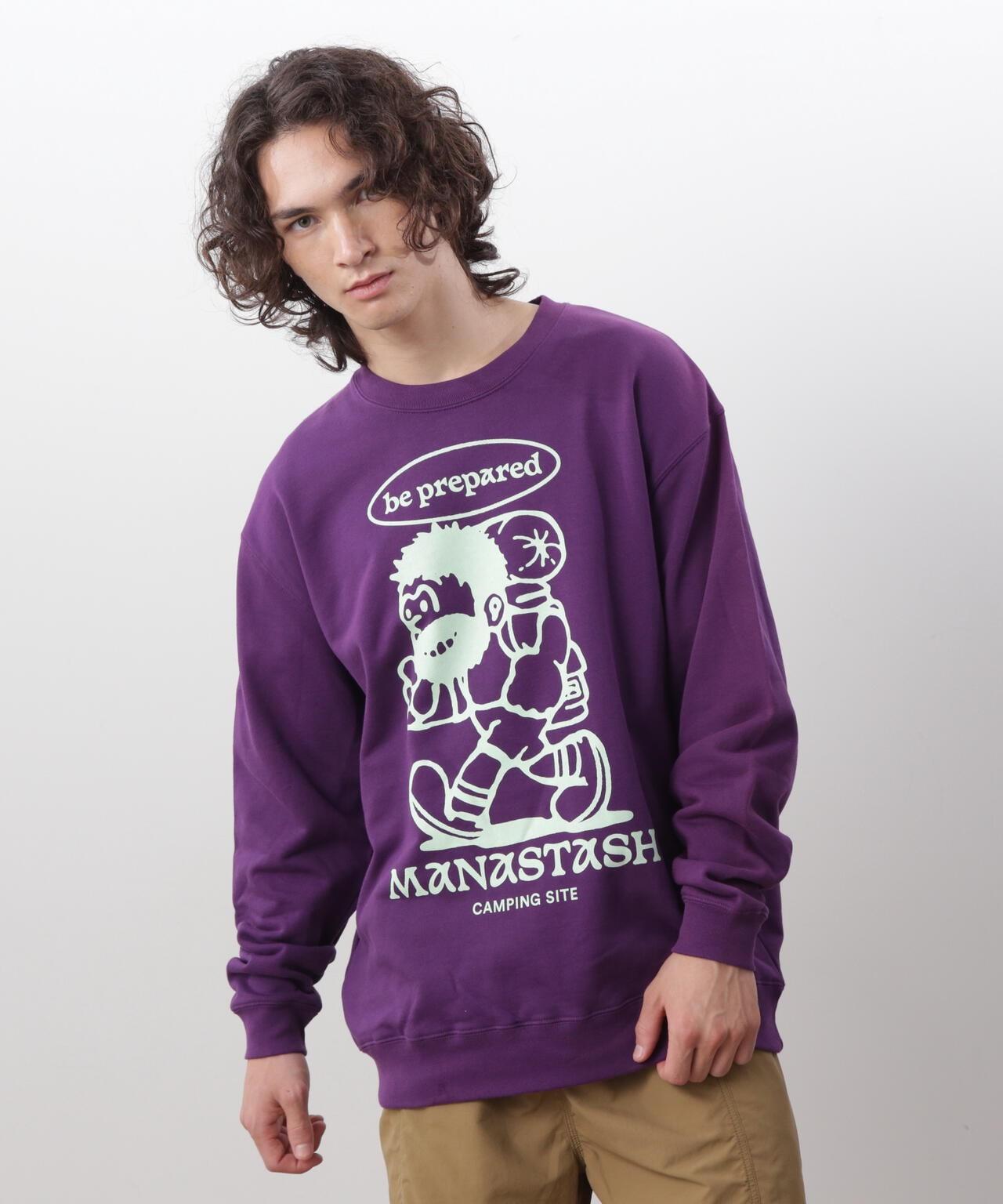 MANASTASH/曼納斯塔什/圓領衛衣 準備好