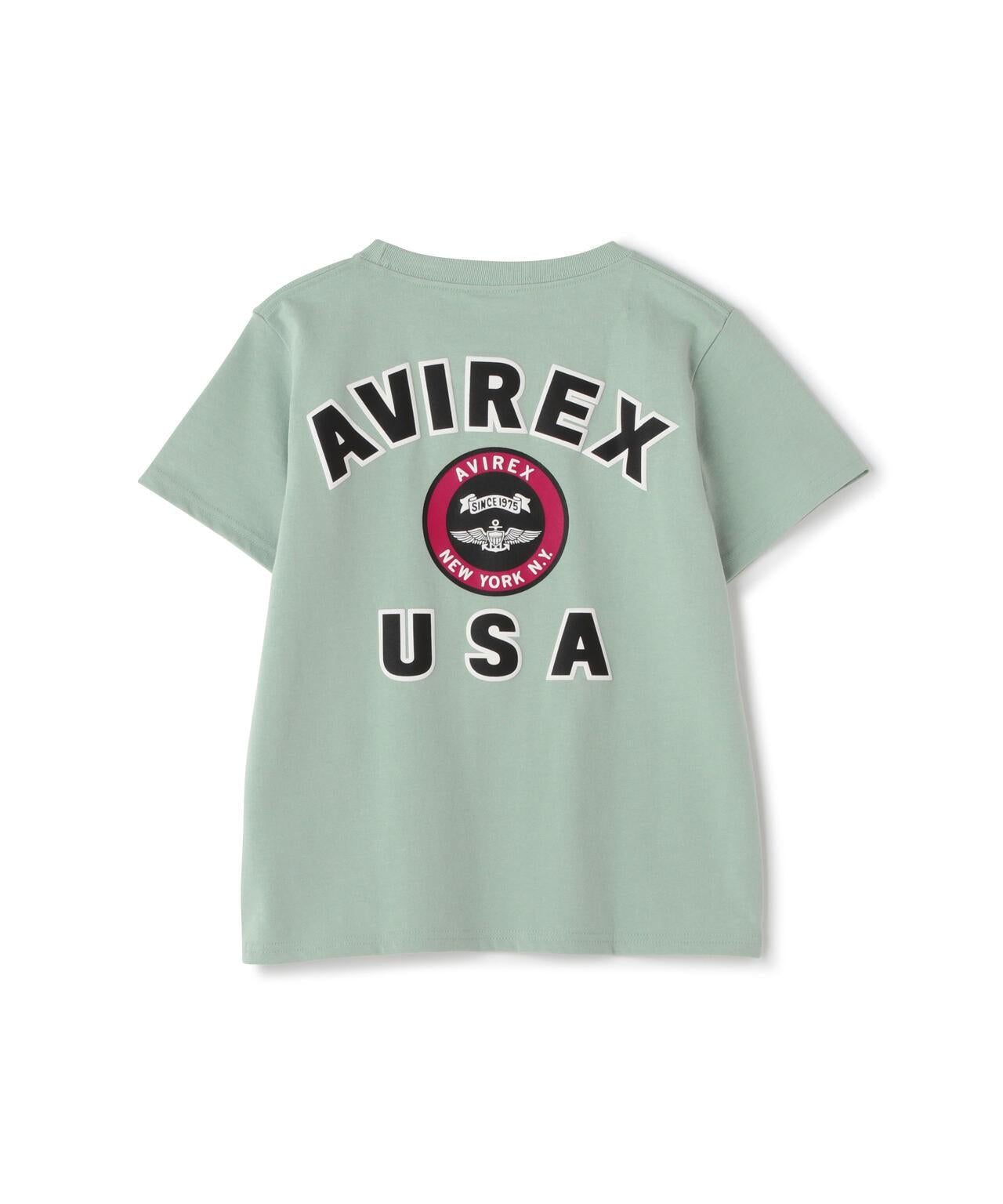 《KIDS》校服T恤/VARSITY T恤/AVIREX / 阿維雷克斯