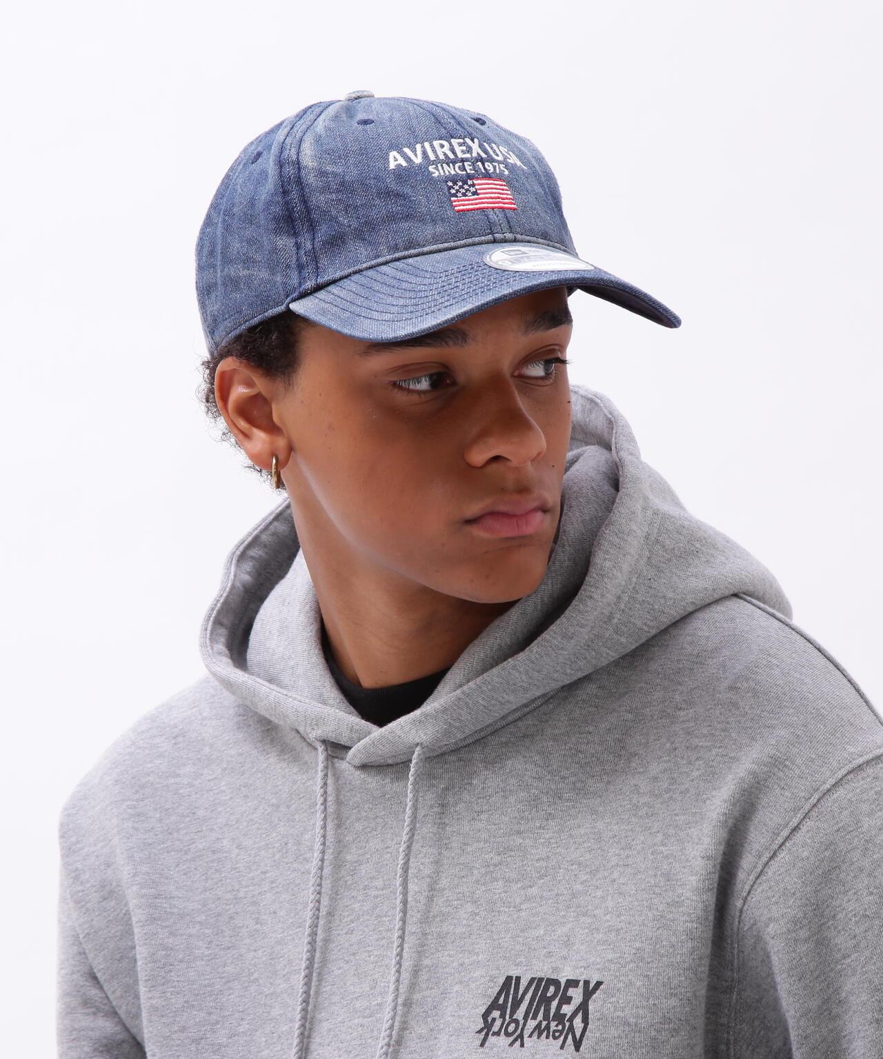 直營店限定/×紐埃拉 球衫帽 美國國旗/ AVIREX×NEW ERA 9TWENTY 球衫帽