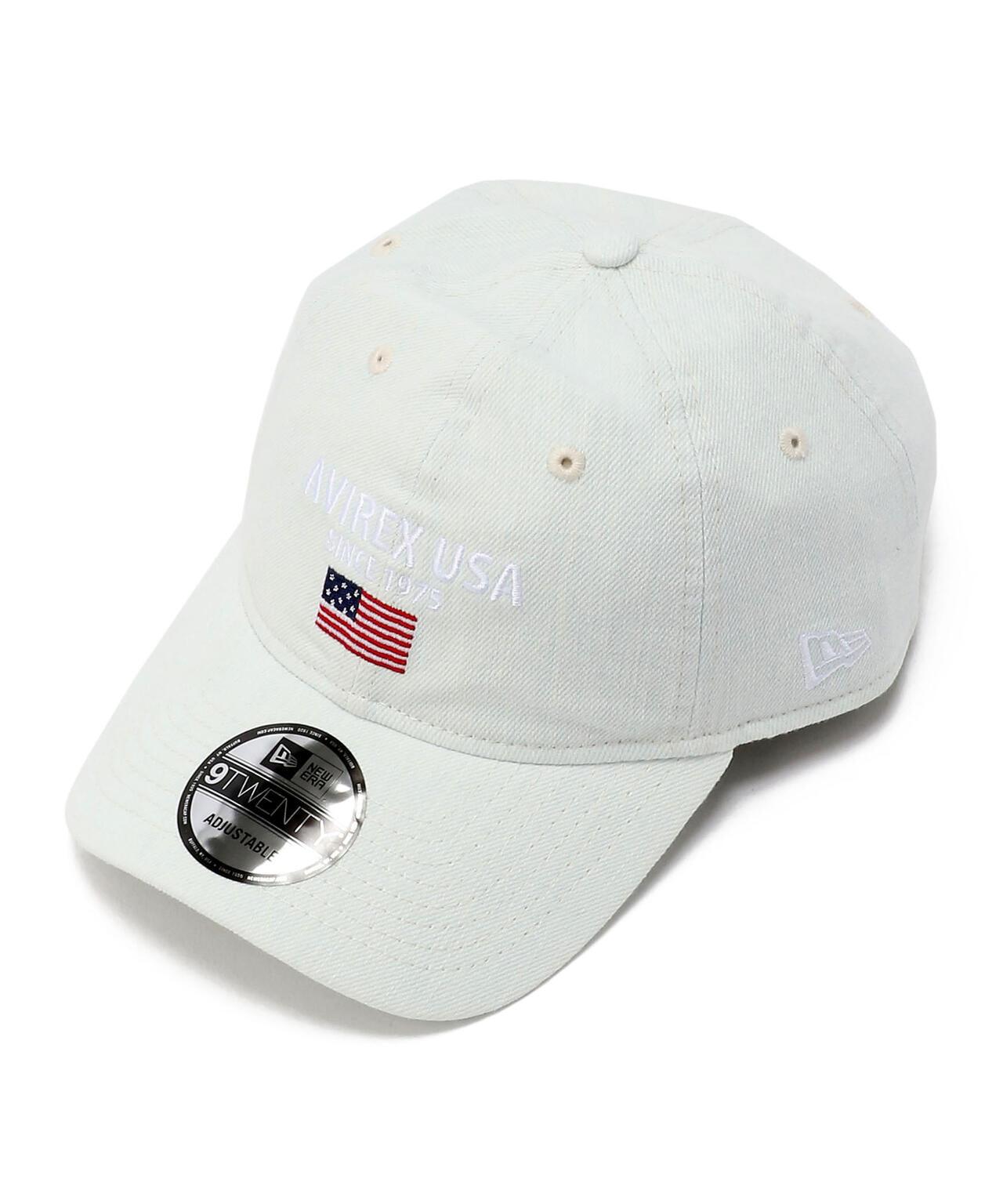 直營店限定/×紐埃拉 球衫帽 美國國旗/ AVIREX×NEW ERA 9TWENTY 球衫帽