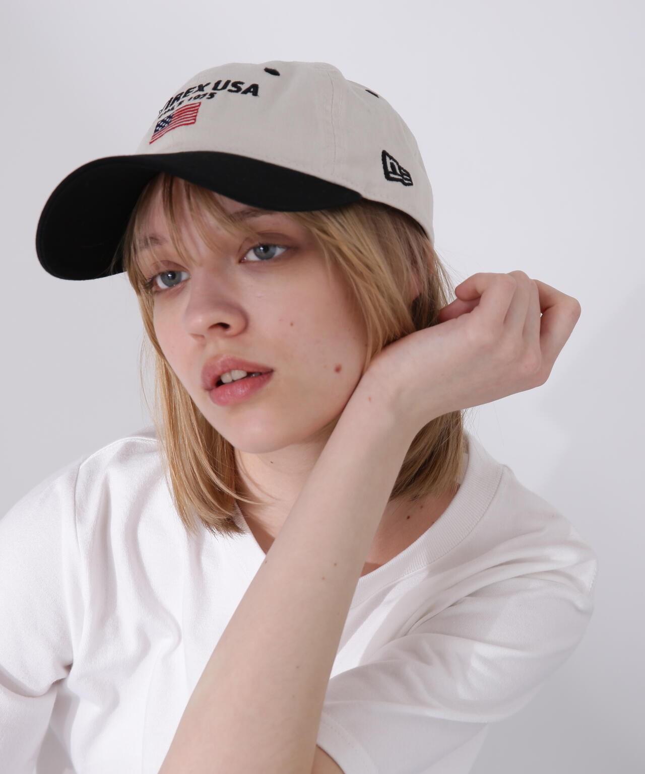 直營店限定/×紐埃拉 球衫帽 美國國旗/ AVIREX×NEW ERA 9TWENTY 球衫帽