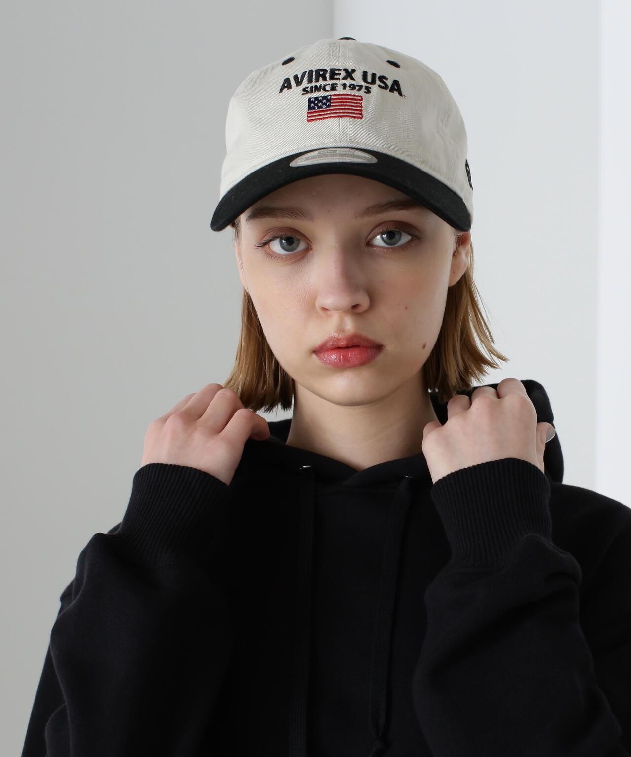 直營店限定/×紐埃拉 球衫帽 美國國旗/ AVIREX×NEW ERA 9TWENTY 球衫帽