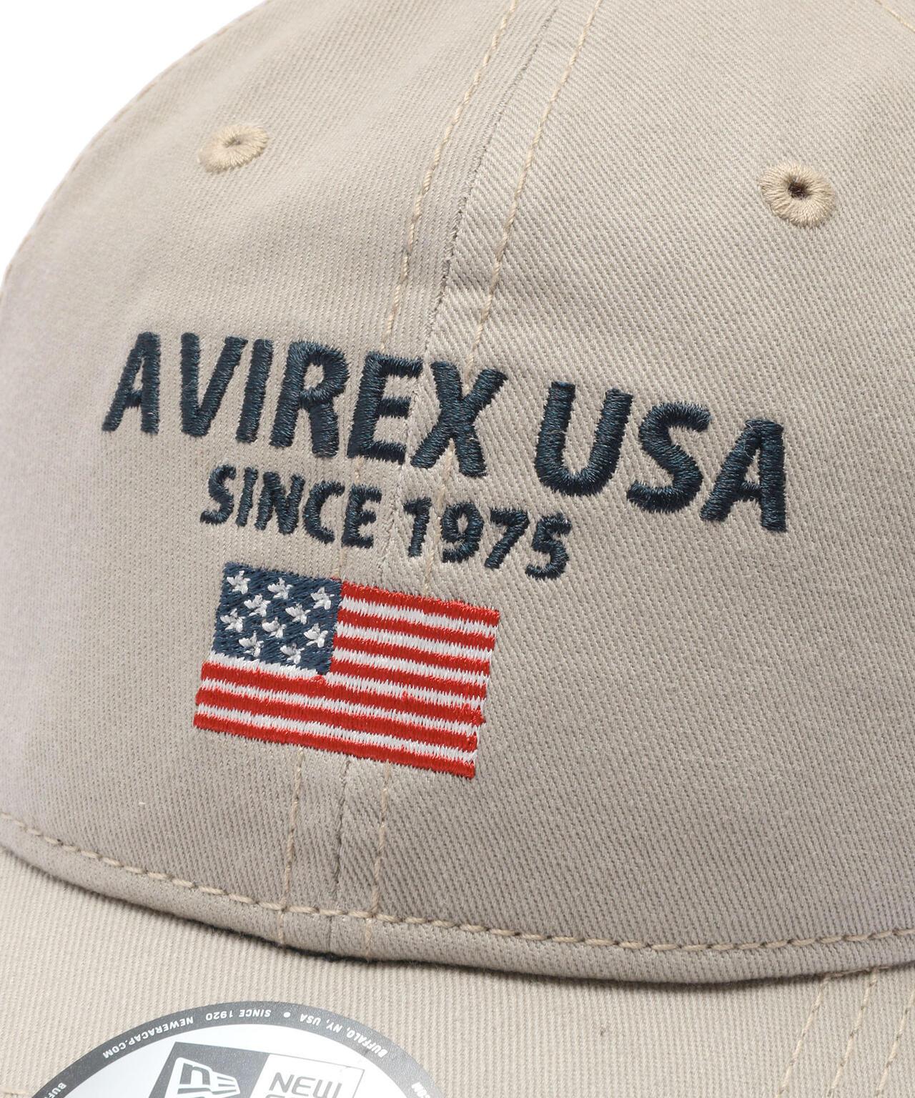 直營店限定/×紐埃拉 球衫帽 美國國旗/ AVIREX×NEW ERA 9TWENTY 球衫帽
