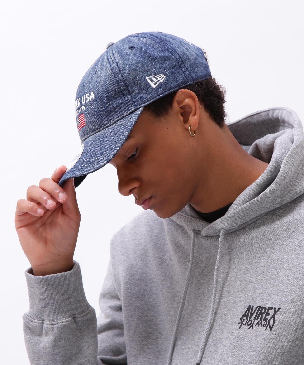 直營店限定/×紐埃拉 球衫帽 美國國旗/ AVIREX×NEW ERA 9TWENTY 球衫帽
