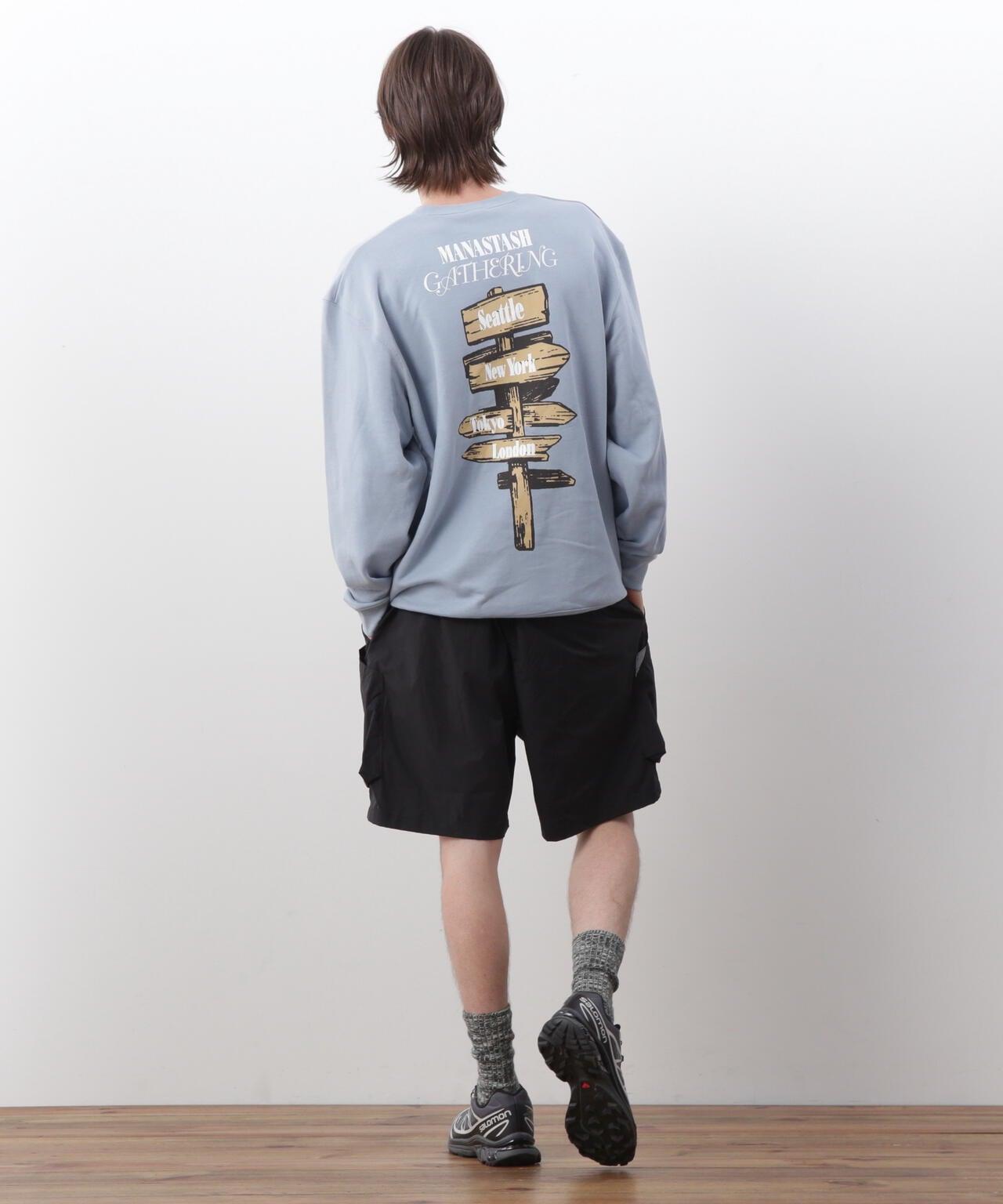 MANASTASH 休閒運動服 聚會款 圓領衛衣