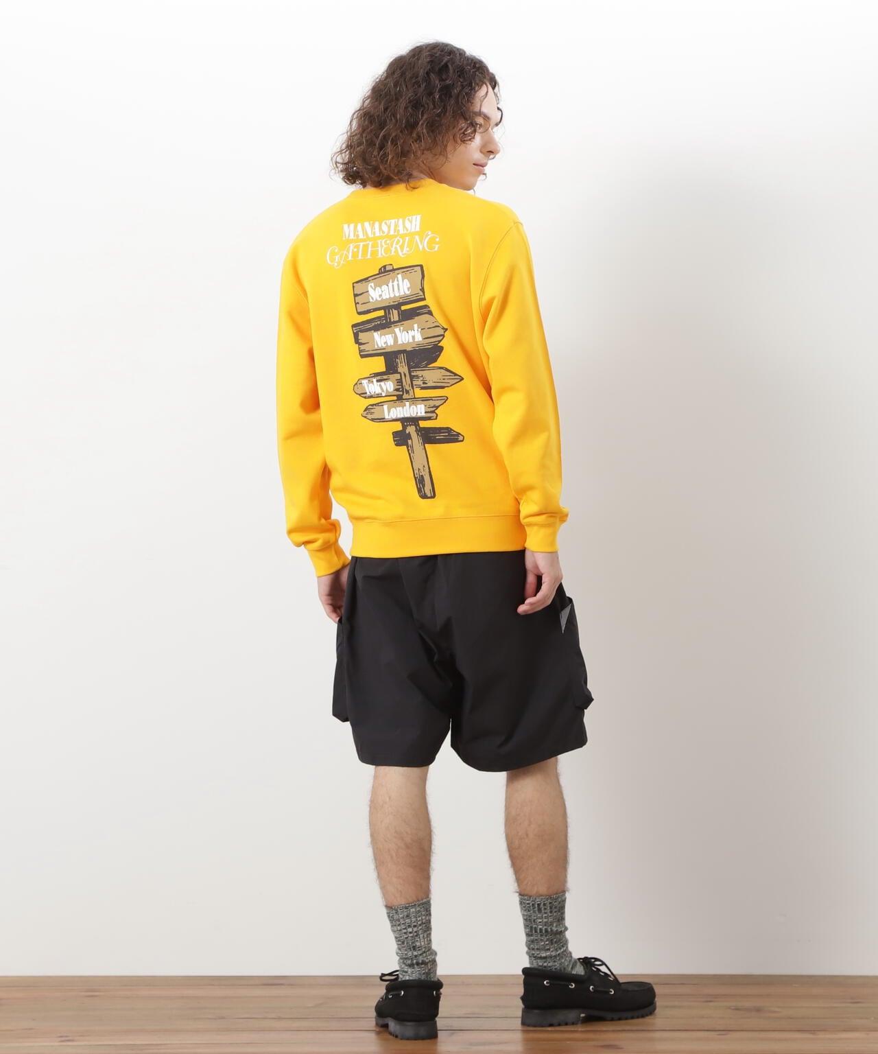 MANASTASH 休閒運動服 聚會款 圓領衛衣