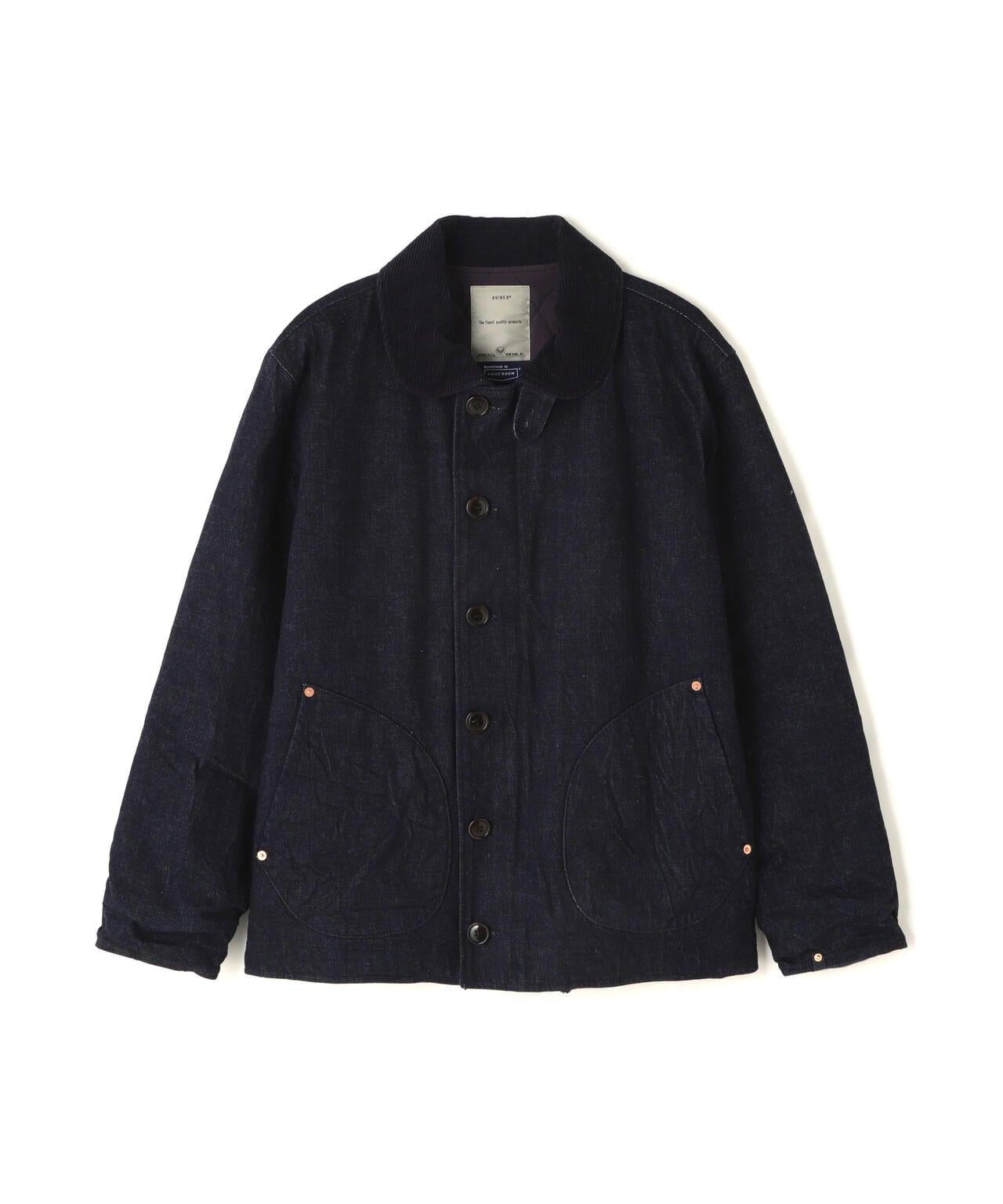 《TFQP by HANDROOM》日本製牛仔布 N-1 夾克 / 日本製 牛仔布 N-1 夾克