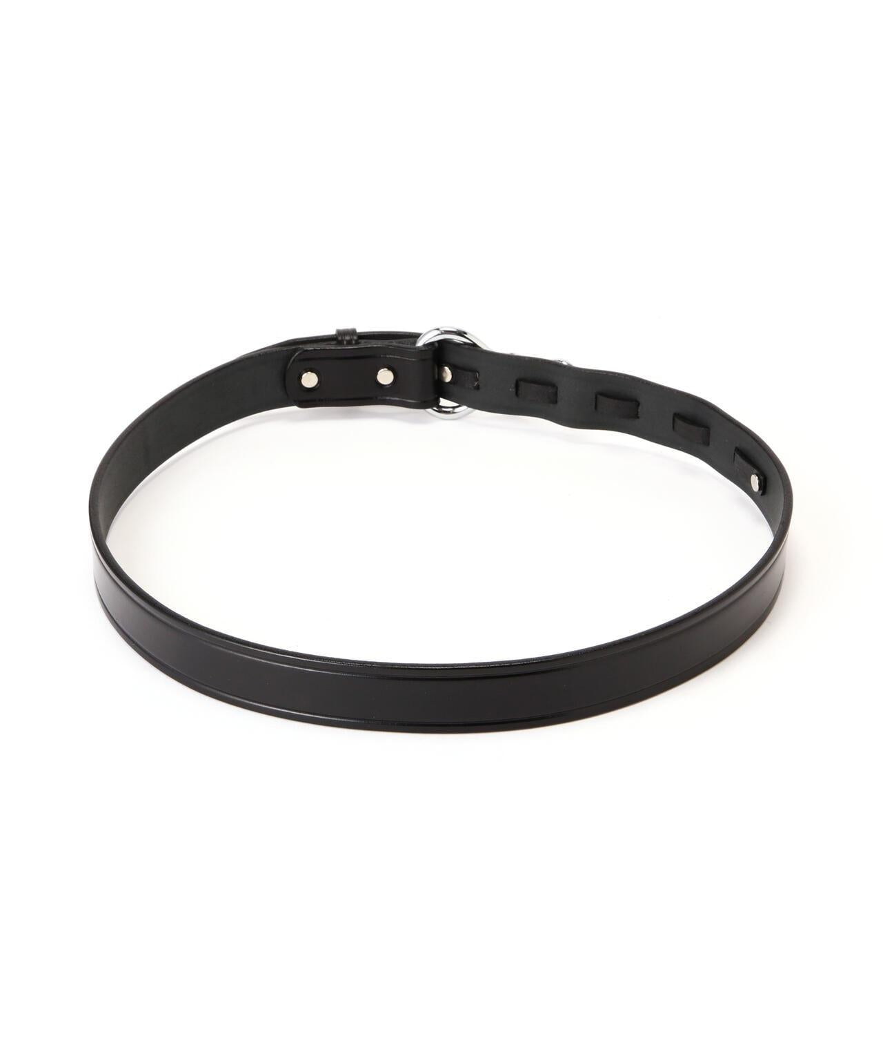 TORY LEATHER 鎳質蹄鏟腰帶