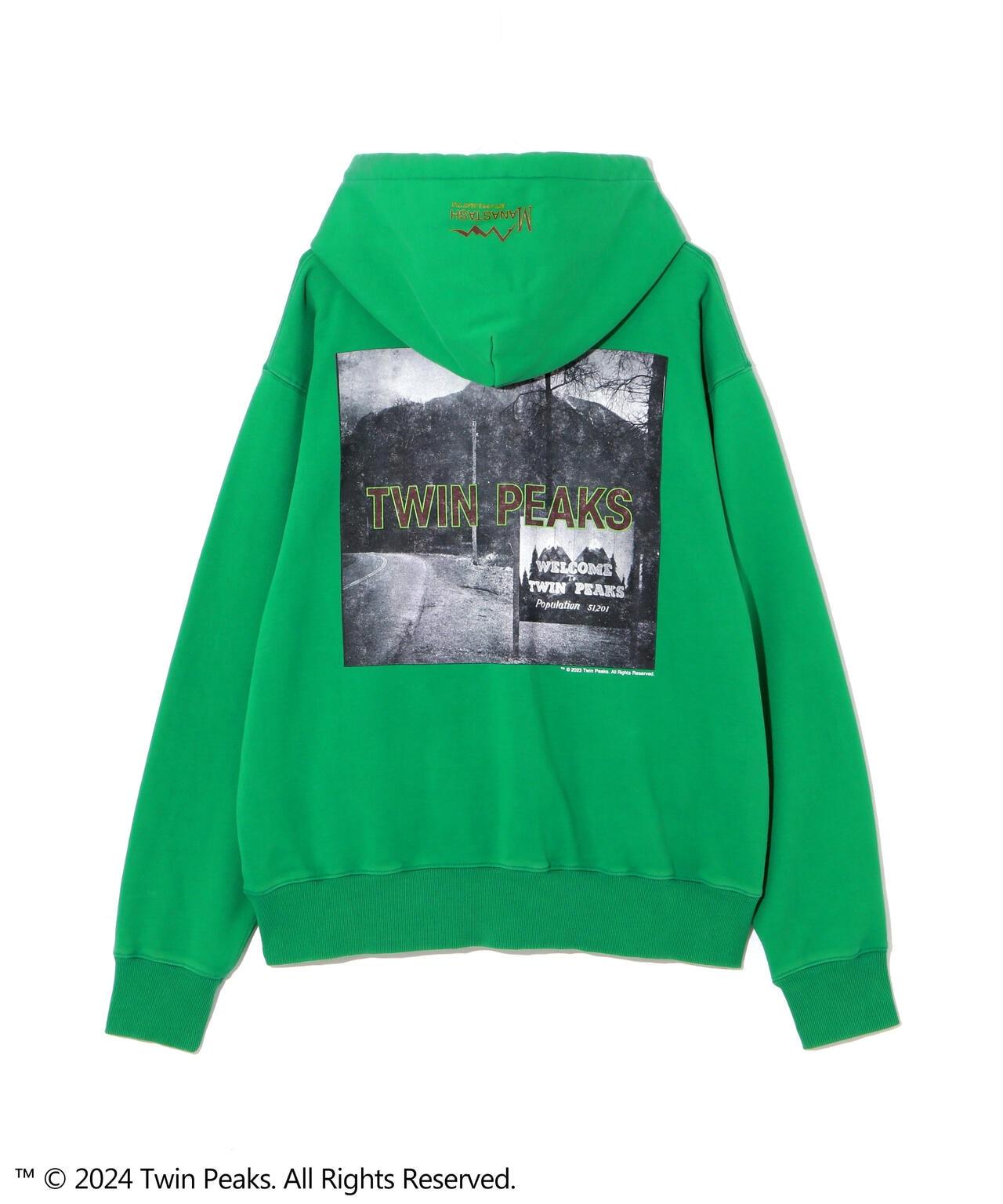 MANASTASH/曼納斯塔什/TWIN PEAKS HOODIE/雙峰帽T恤