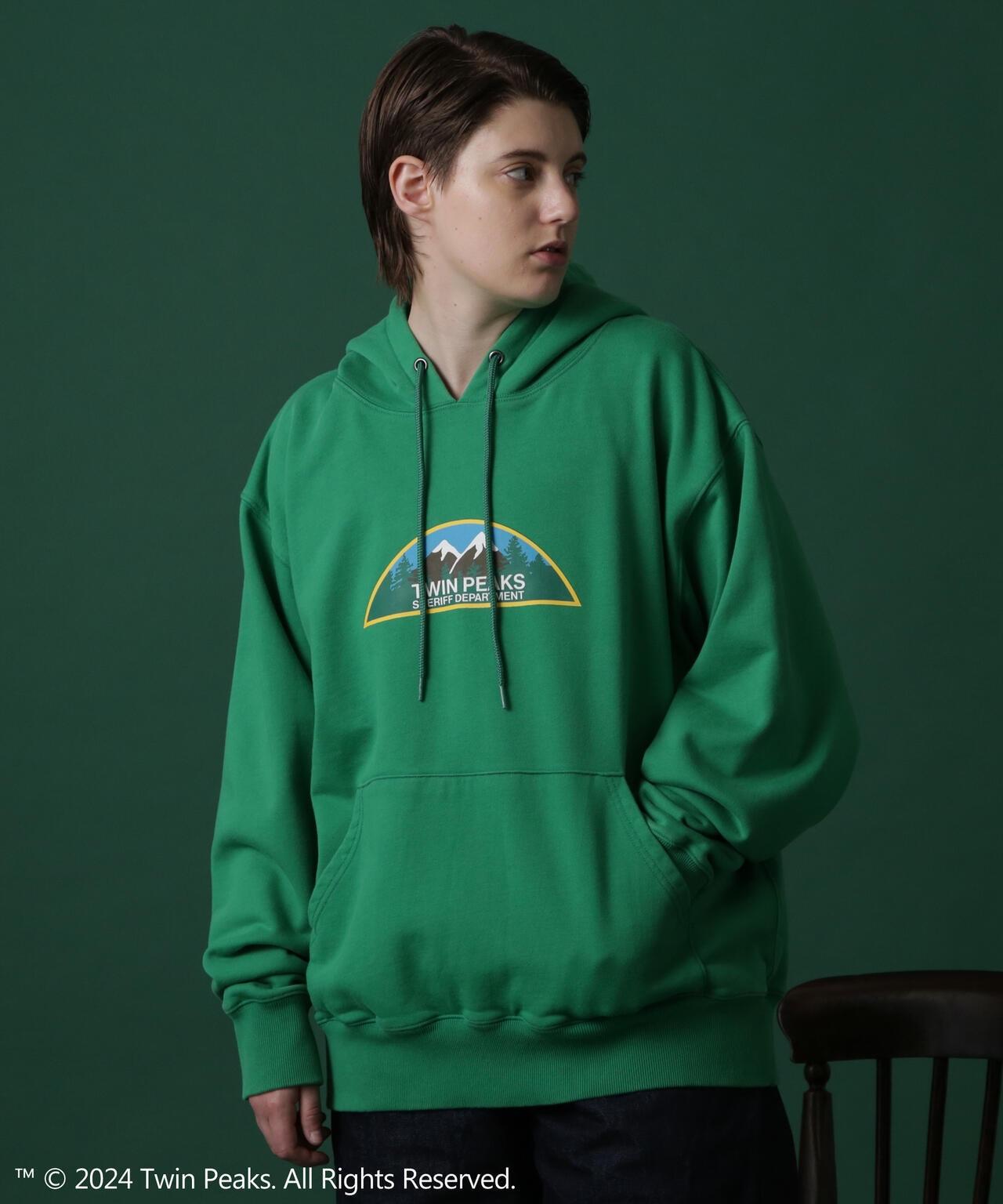 MANASTASH/曼納斯塔什/TWIN PEAKS HOODIE/雙峰帽T恤