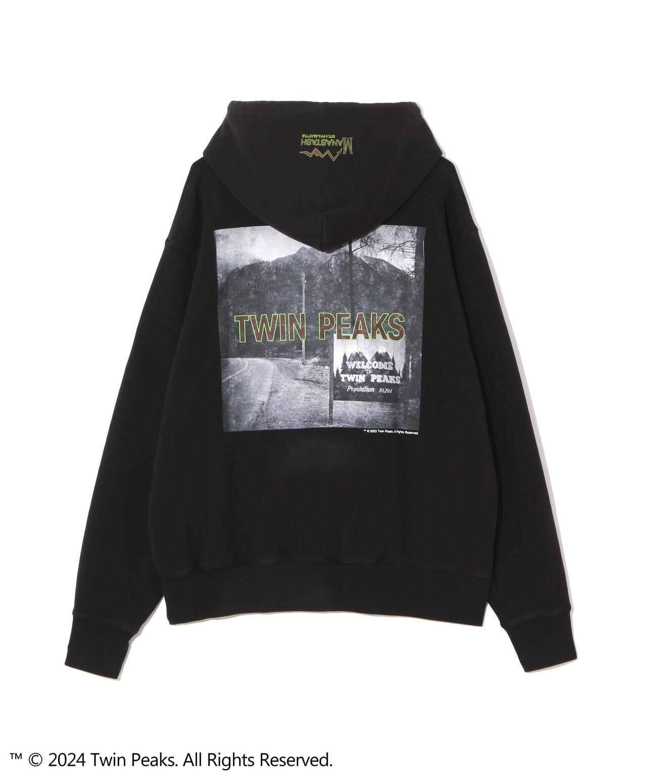 MANASTASH/曼納斯塔什/TWIN PEAKS HOODIE/雙峰帽T恤