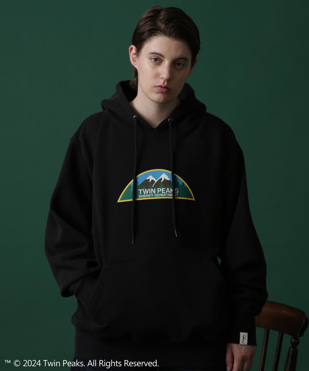 MANASTASH/曼納斯塔什/TWIN PEAKS HOODIE/雙峰帽T恤