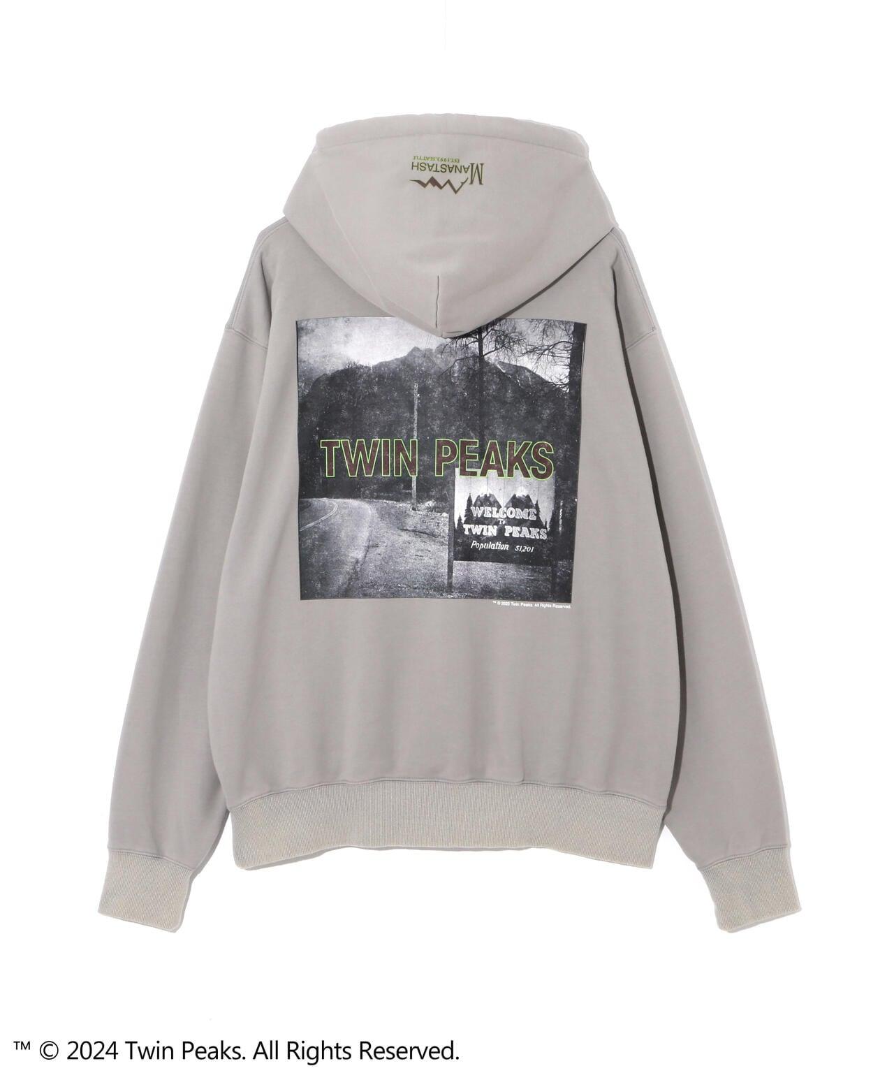 MANASTASH/曼納斯塔什/TWIN PEAKS HOODIE/雙峰帽T恤