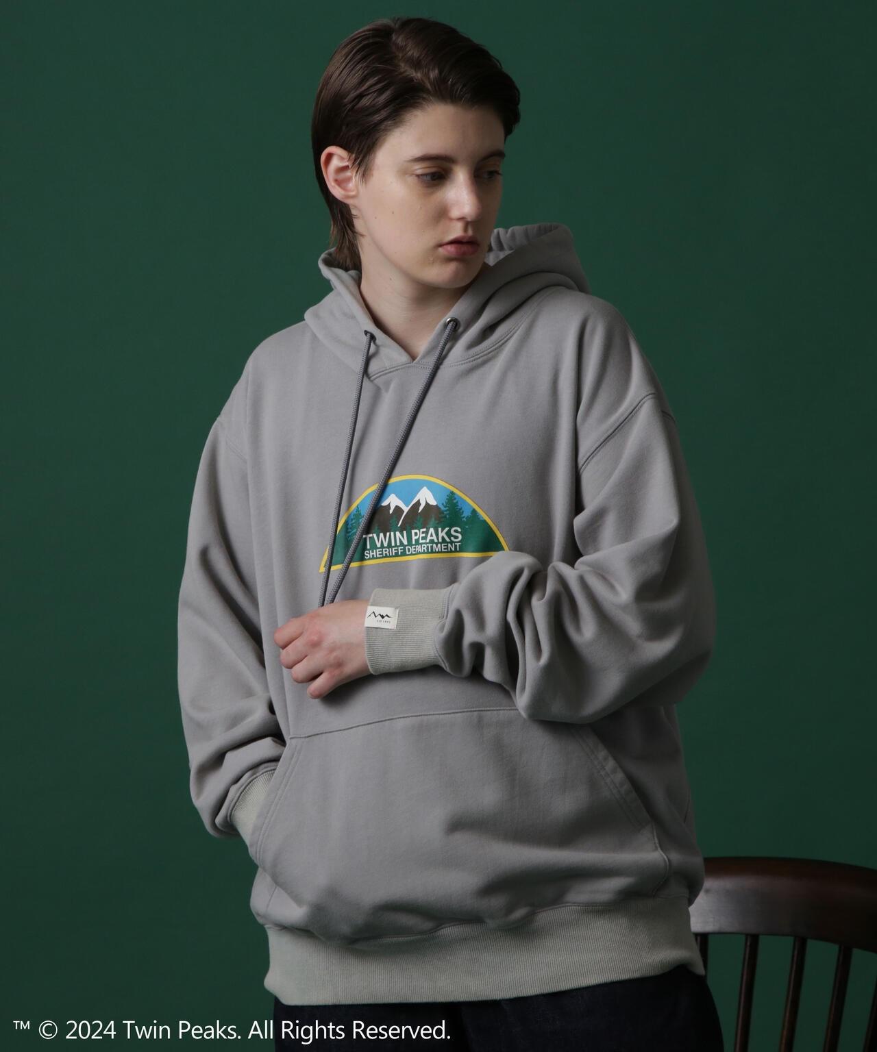 MANASTASH/曼納斯塔什/TWIN PEAKS HOODIE/雙峰帽T恤
