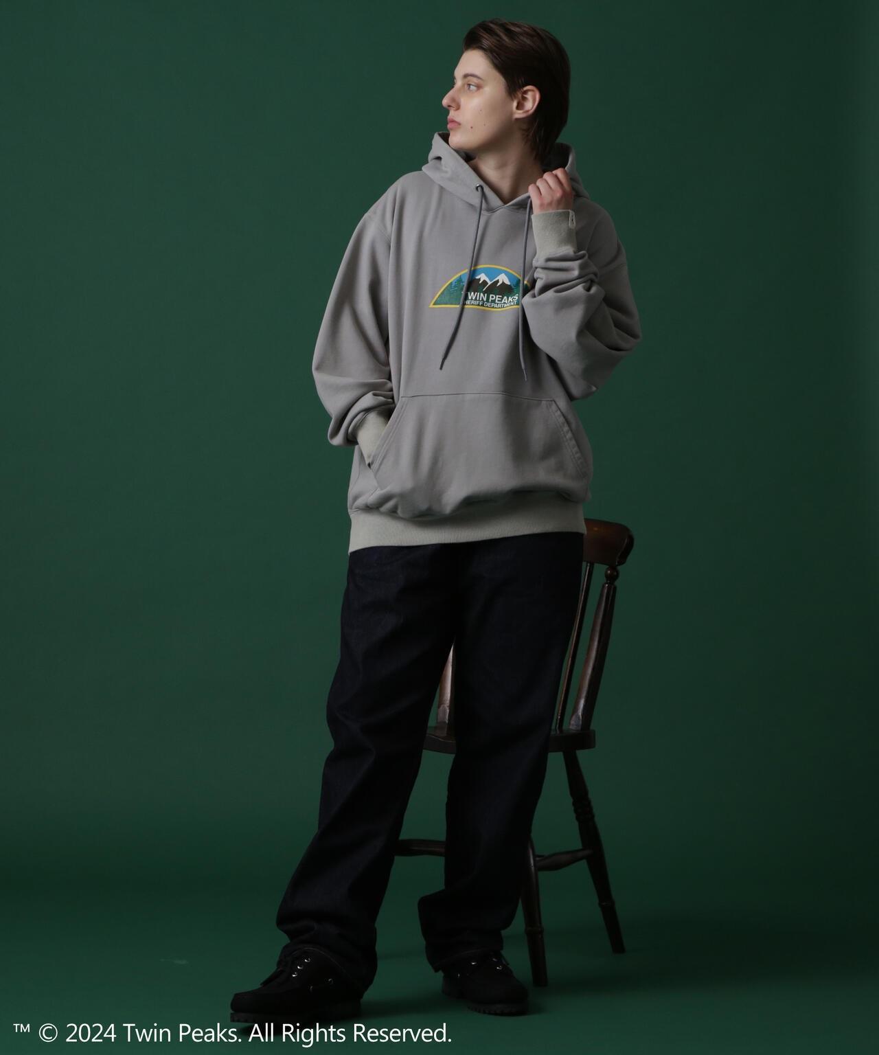MANASTASH/曼納斯塔什/TWIN PEAKS HOODIE/雙峰帽T恤