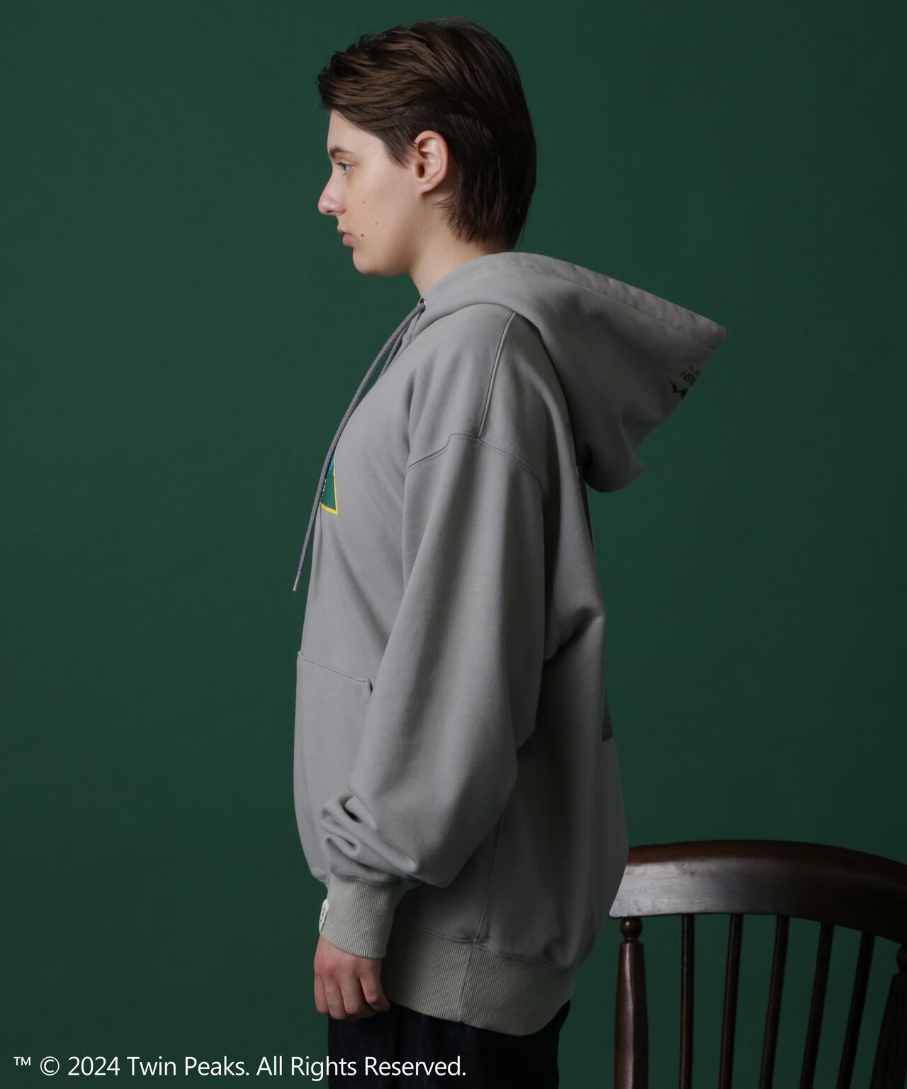 MANASTASH/曼納斯塔什/TWIN PEAKS HOODIE/雙峰帽T恤