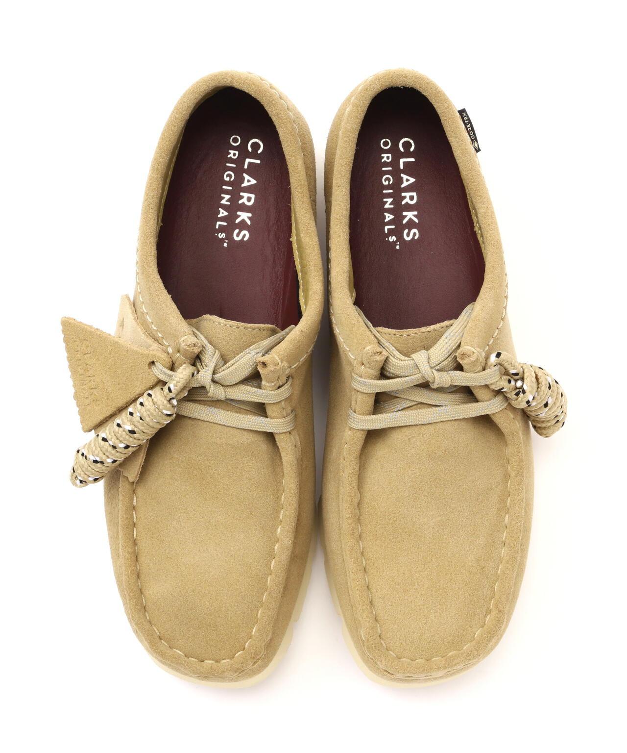 CLARKS/克拉克斯 WALLABEE GTX 楓糖色 絨麵皮 高斯登防水技術 絨麵皮