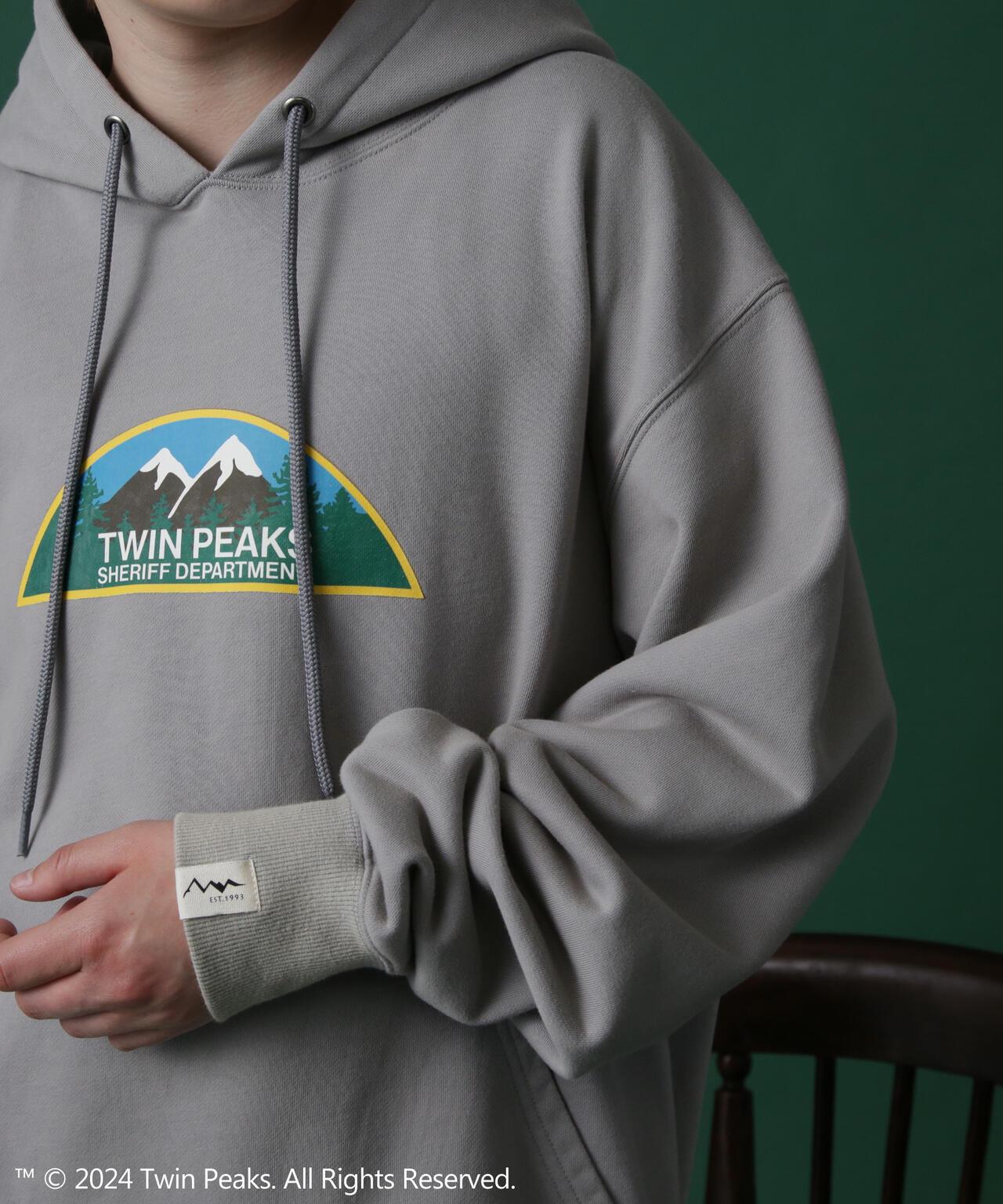 MANASTASH/曼納斯塔什/TWIN PEAKS HOODIE/雙峰帽T恤