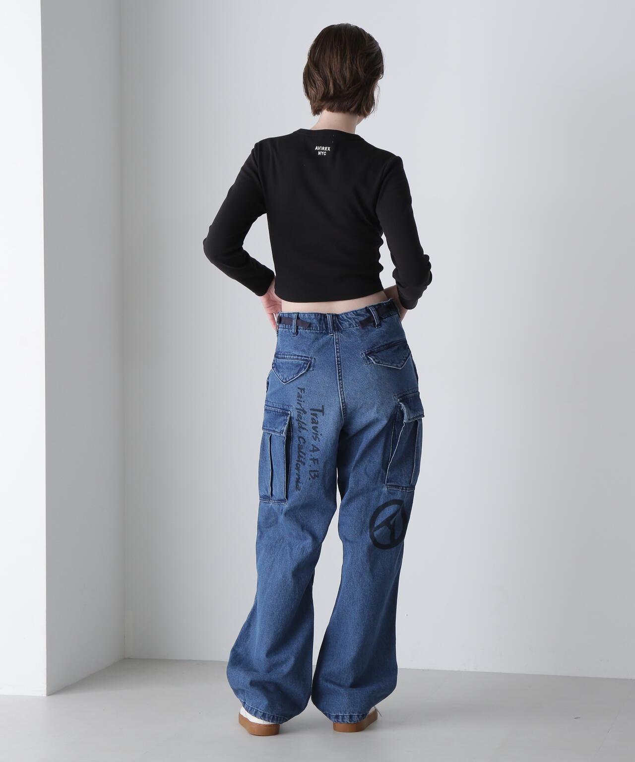 《&DEPOT限定》M-65疲勞褲 / M-65 疲勞褲 / AVIREX