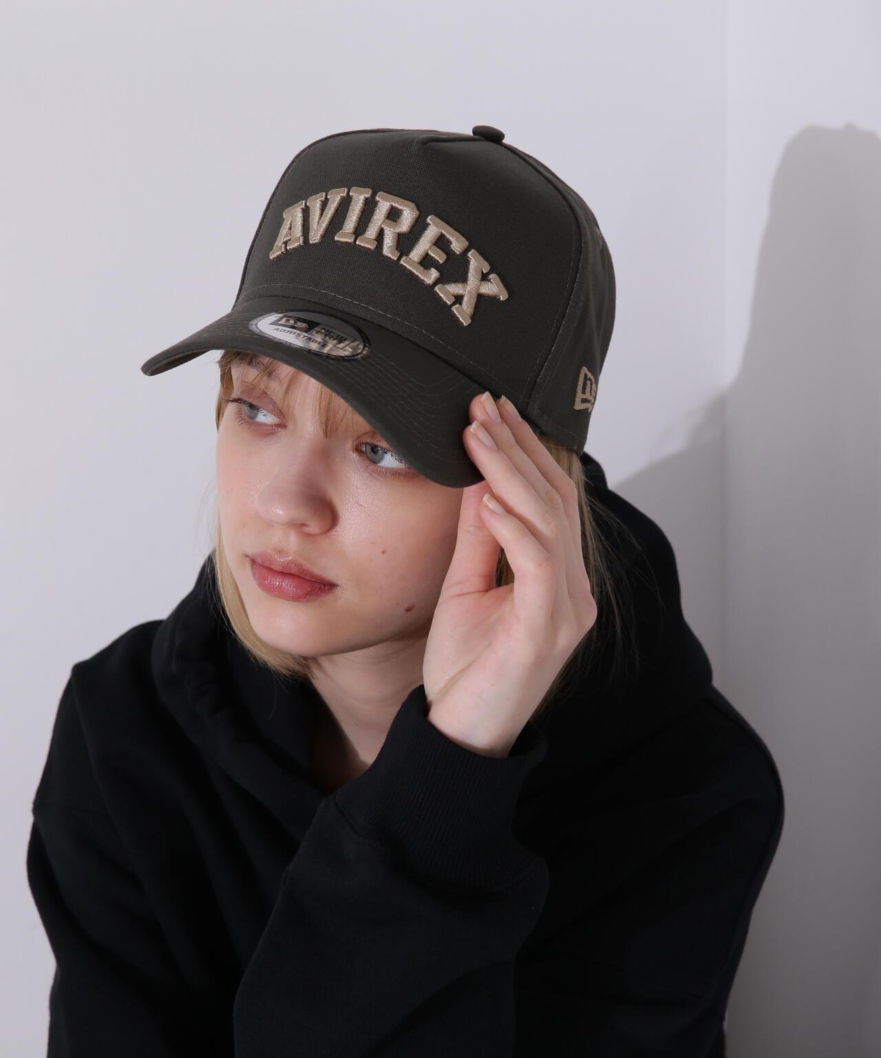 《AVIREX × NEWERA》9FORTY A字形標誌帽 可調節款 / 9FORTY A字形標誌帽