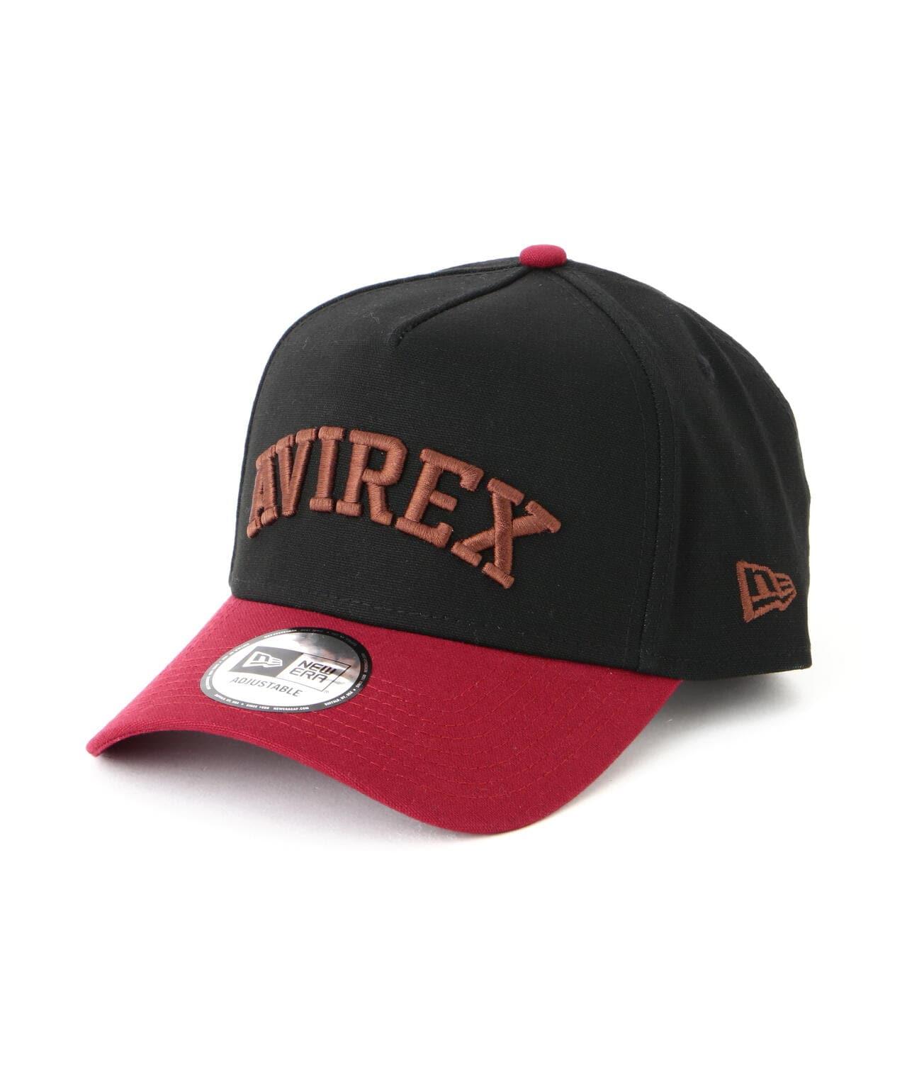 《AVIREX × NEWERA》9FORTY A字形標誌帽 可調節款 / 9FORTY A字形標誌帽