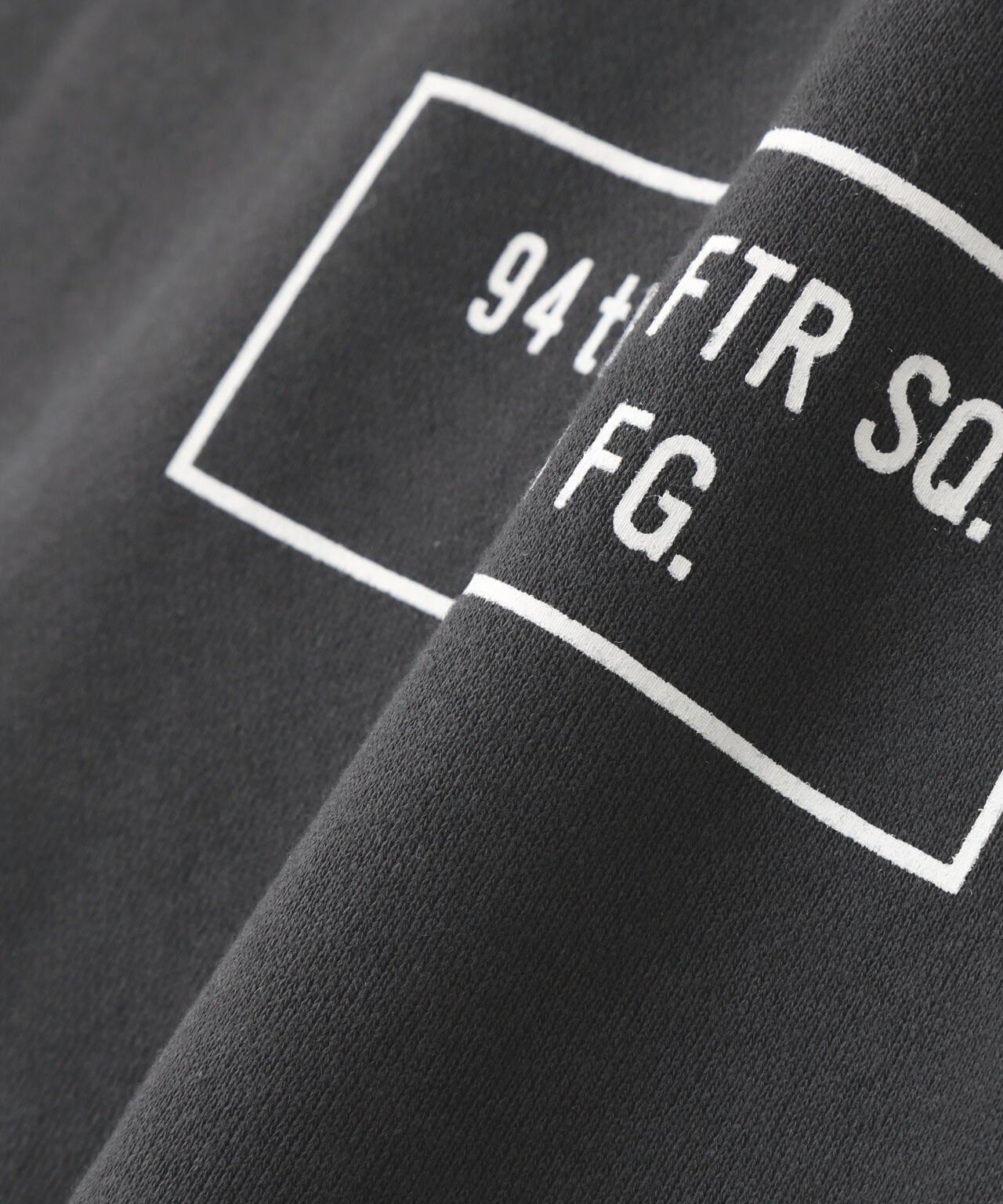 STENCIL STAND ZIP SWEAT "HAT IN THE RING" / 印花立領拉鍊衛衣 "戒指中的帽子"