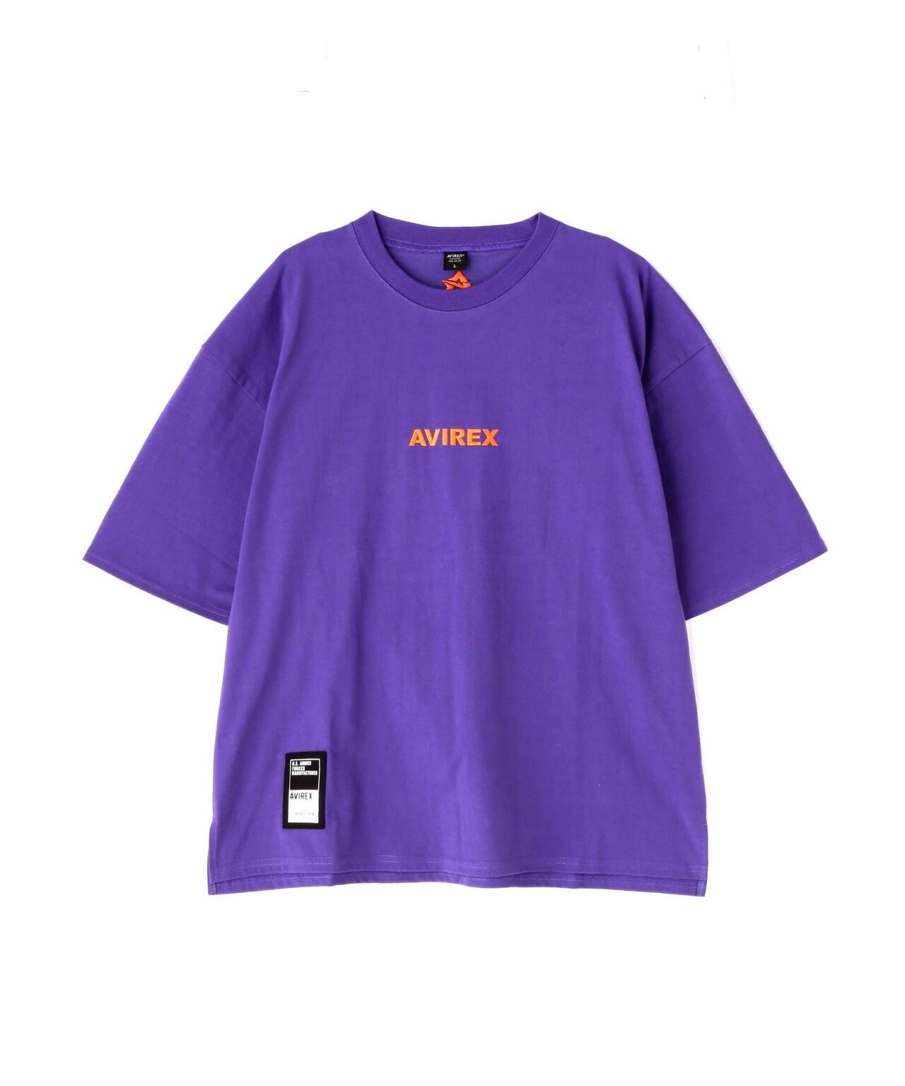 《&DEPOT限定》核心標誌刺繡T恤/核心標誌刺繡T恤/AVIREX