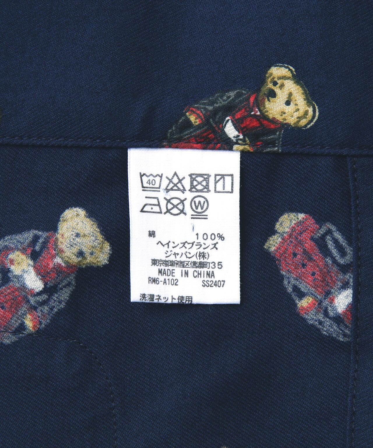 POLO RALPH LAUREN/普通拉爾夫勞倫/秋季晨間熊圖案睡衣