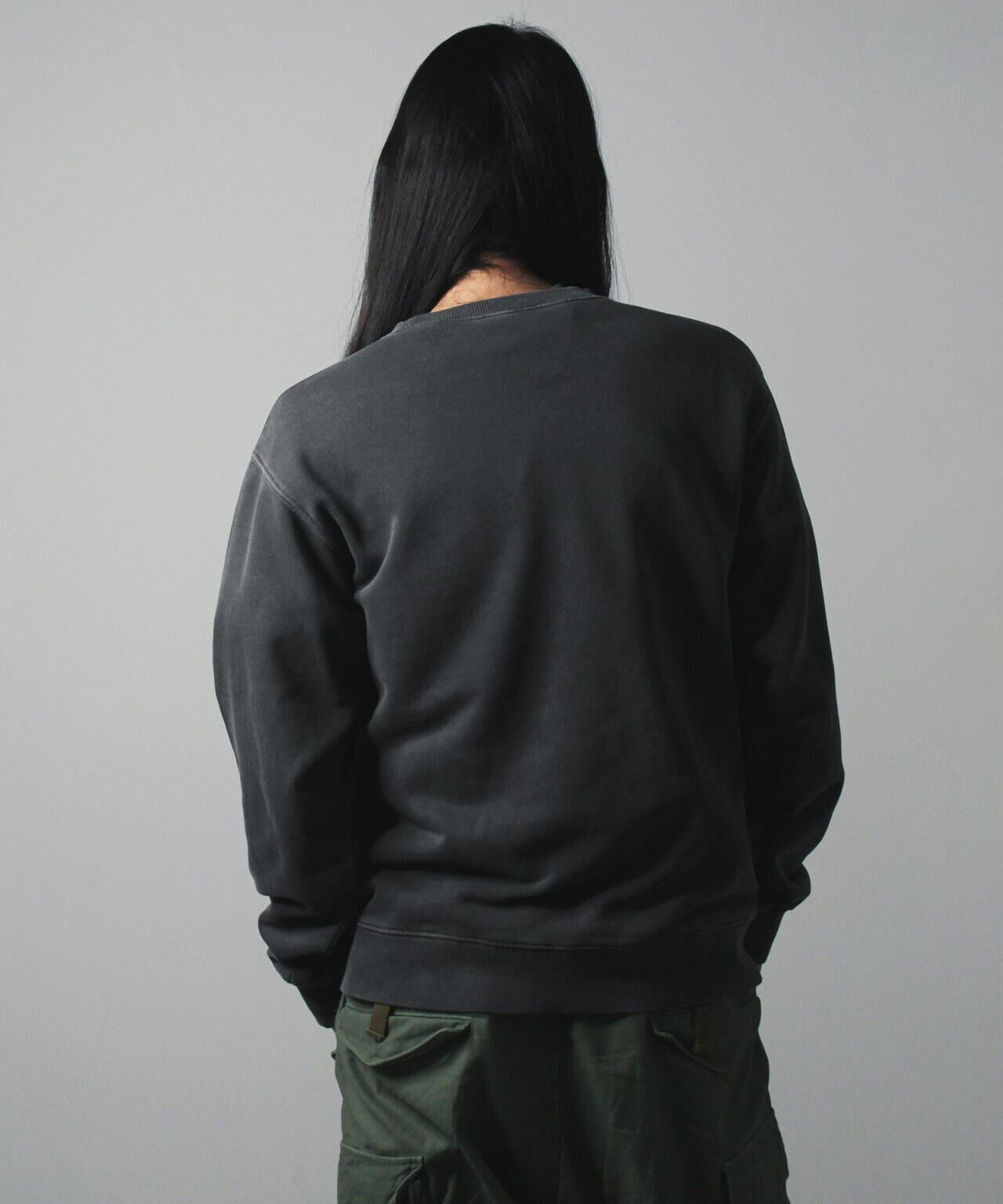 《日常》淡褪色圓領衛衣